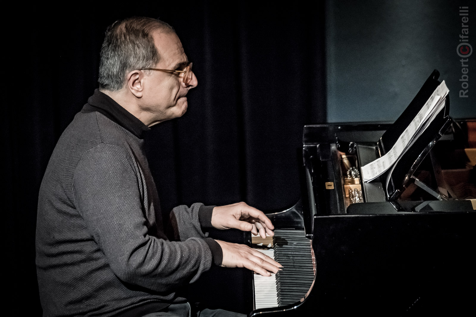 Enrico Pieranunzi Fly Trio at Bluenote in Milan