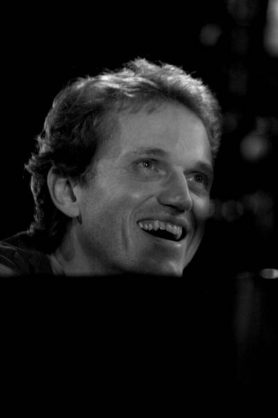 Jean Ferrarini in a Jam Session at the Sud Des Alpes, Amr, Geneva, Switzerland,2005