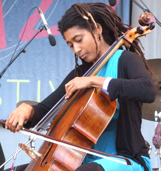 Tomeka Reid with Mike Reed's Myth/Science Assembly at 2011 Chicago Jazz Festival