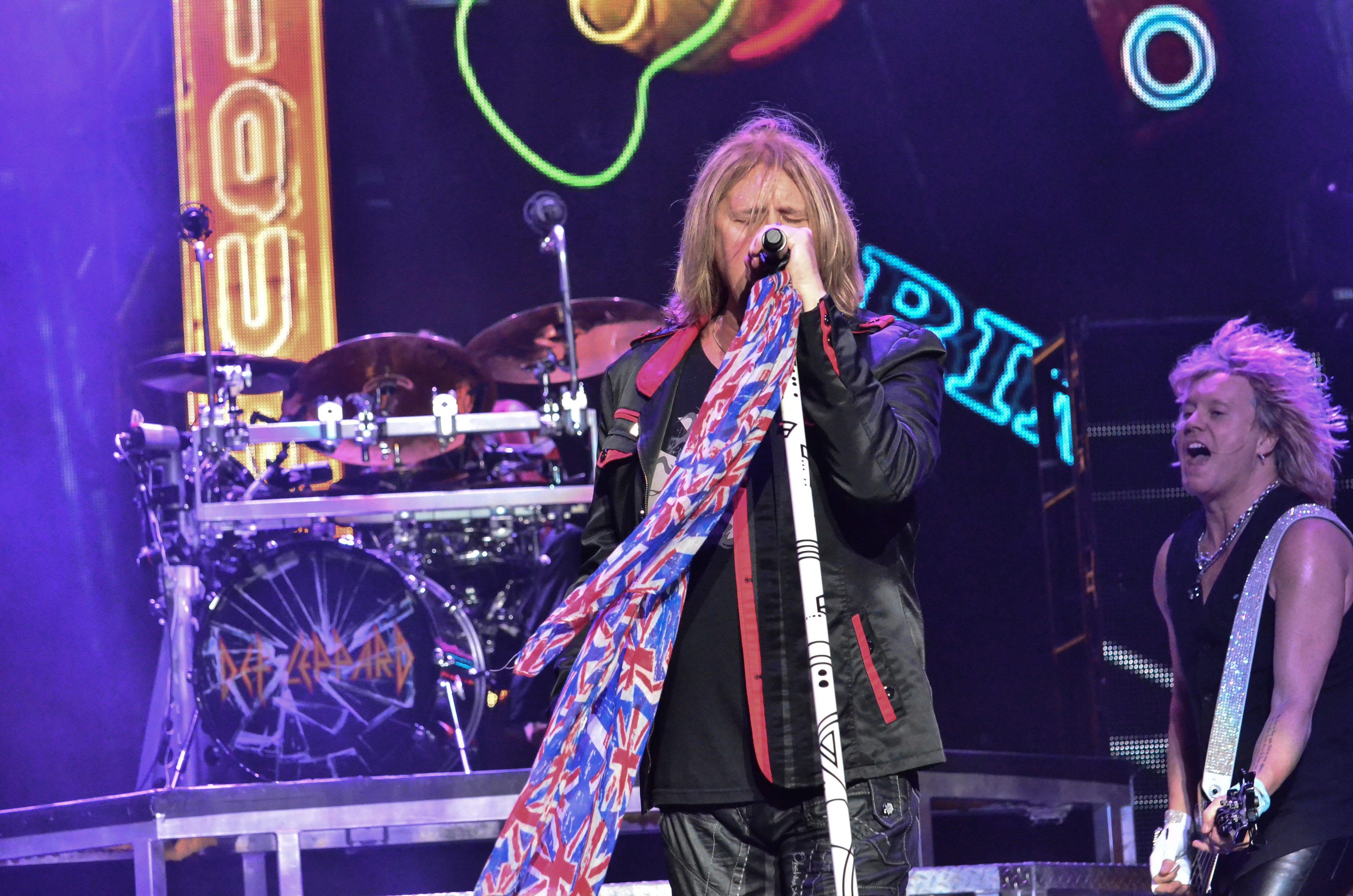 Def Leppard at NIkon at Jones Beach Theater on 7-23-2015.