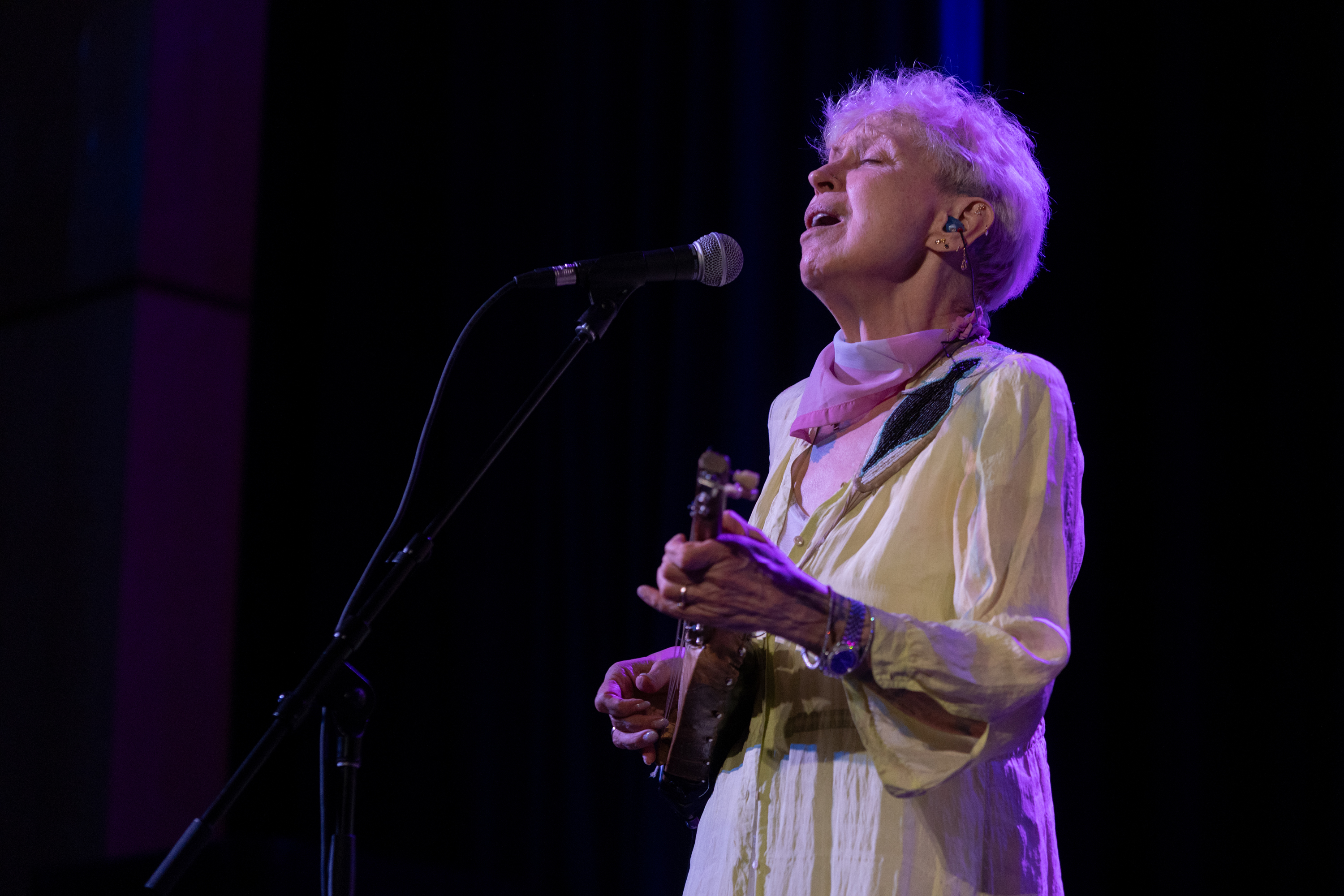 Leni Stern at the2025 Rochester International Jazz Festival