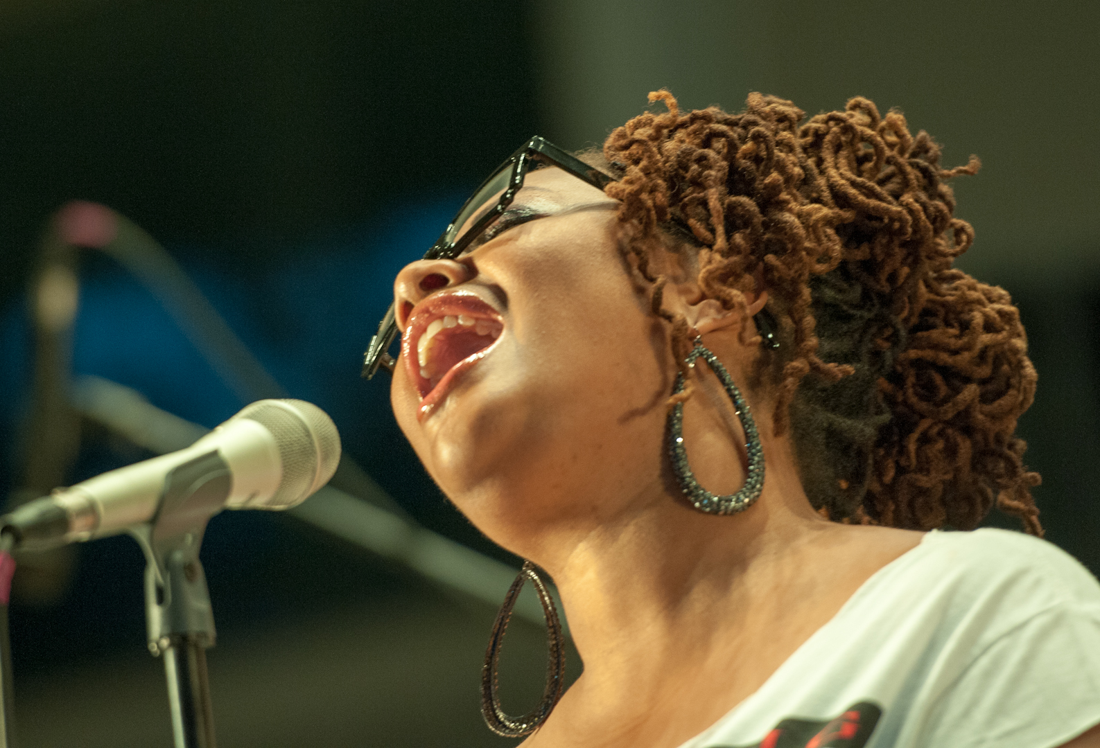 Laila Hathaway with the Robert Glasper Experiment at Marcus Garvey Park