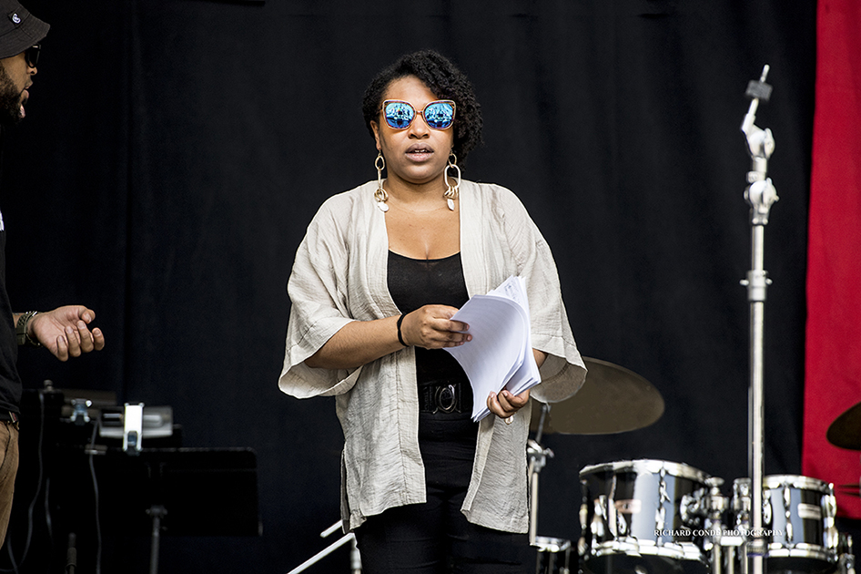 Charenee Wade at the 2017 Charlie Parker Jazz Festival