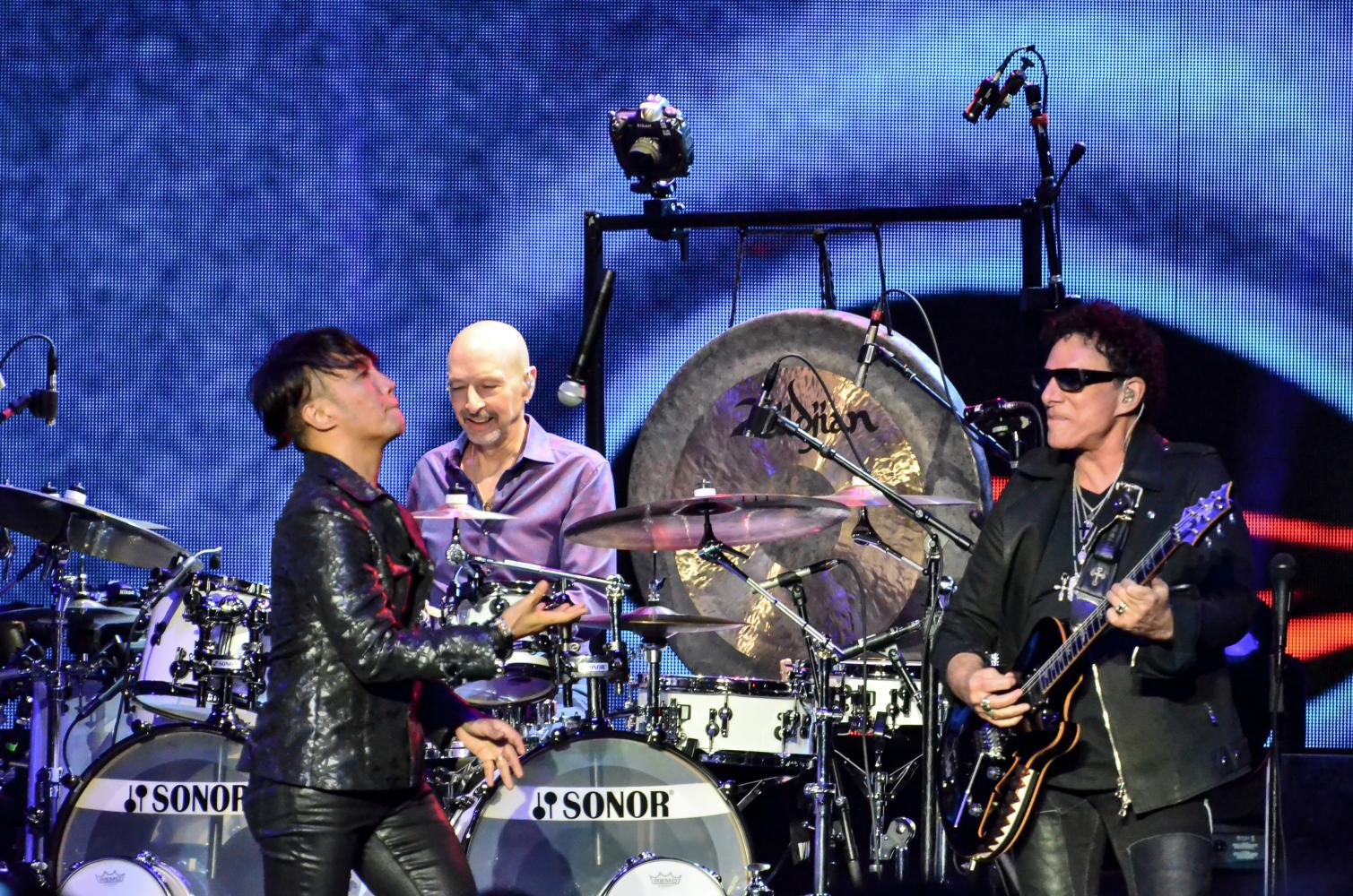 Journey at Nikon at Jones Beach on June 27, 2016.