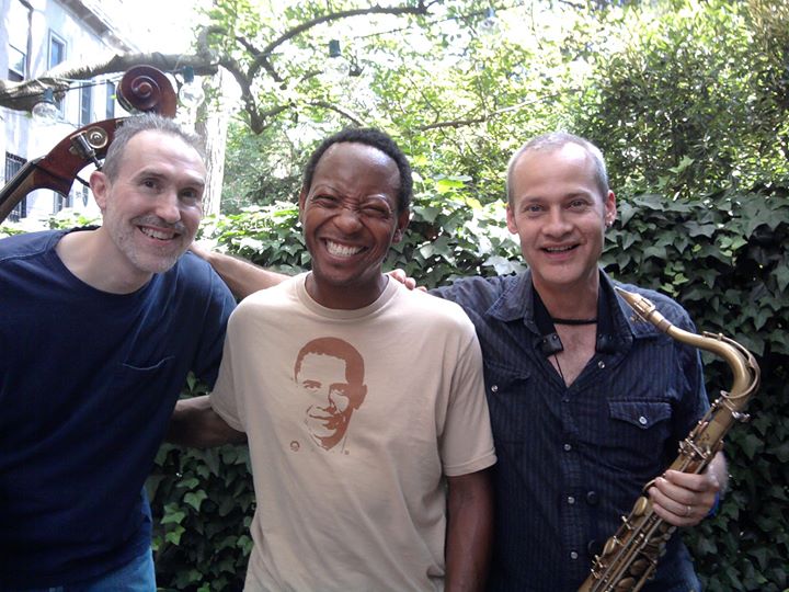 Dennis Mitcheltree with Jesse Crawford, Bill McClellan, Brooklyn NY 2012