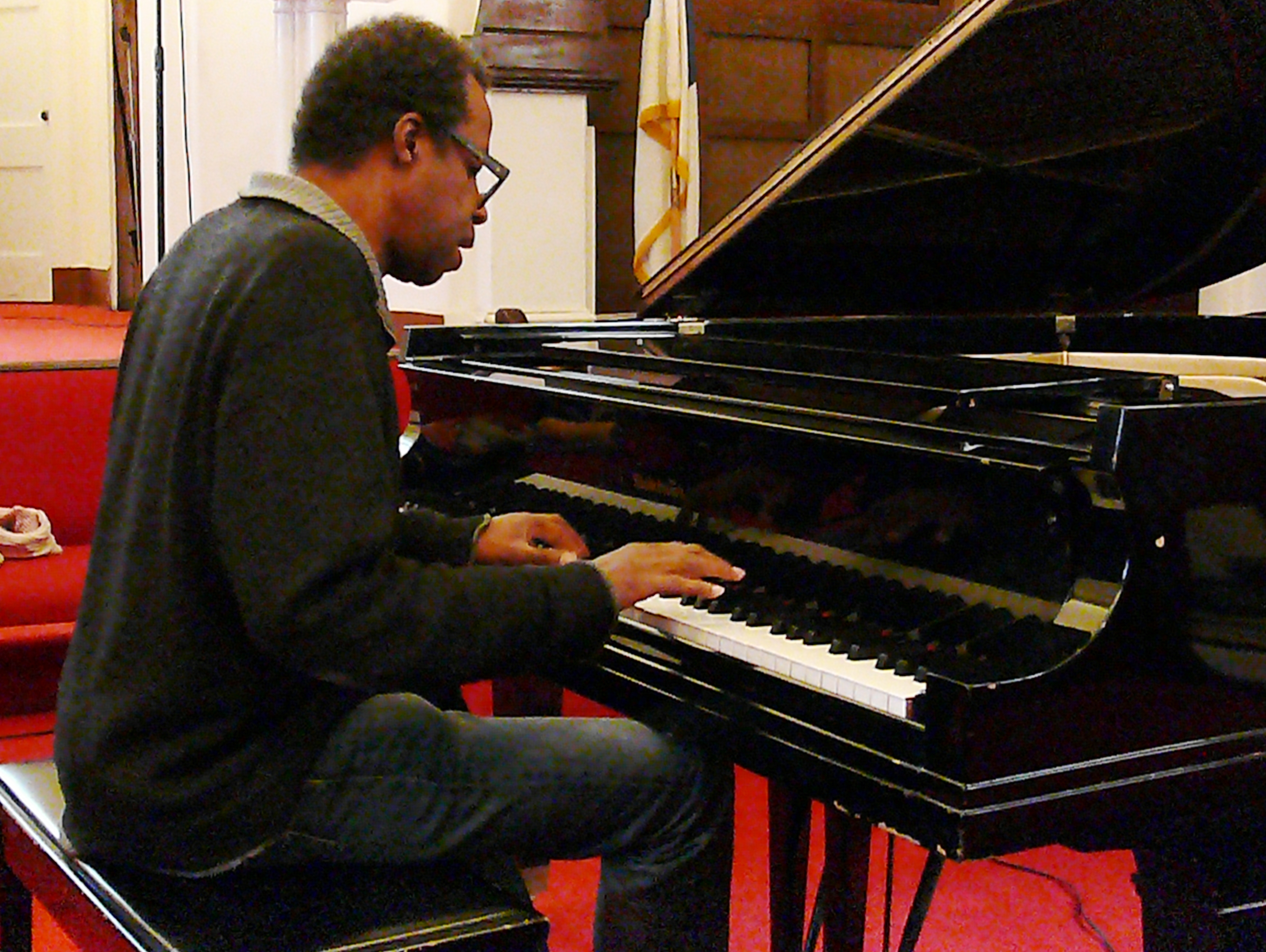 Matthew Shipp at Rendall Memorial Presbyterian Church, Harlem, NYC in October 2016