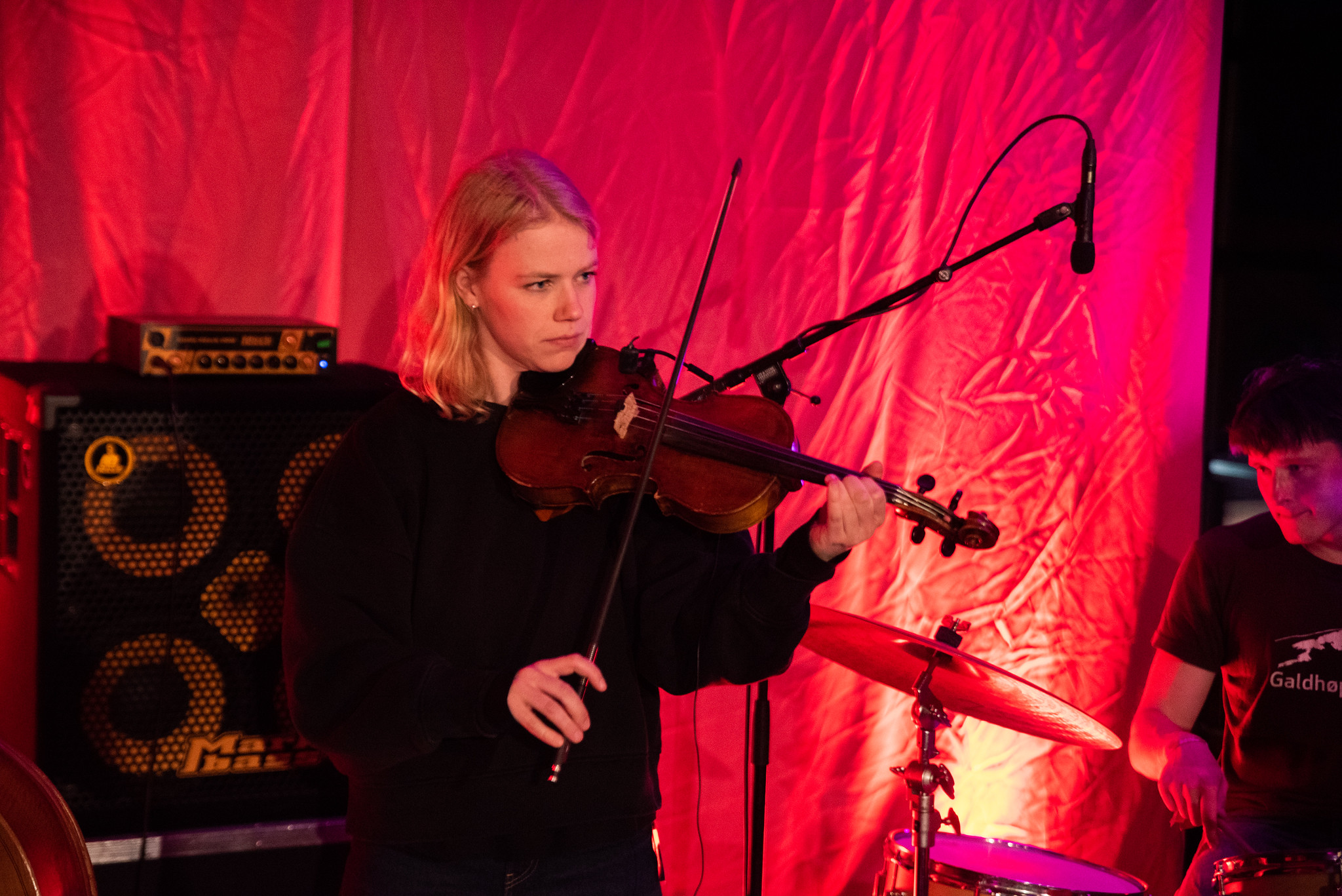 Tuva Halse jamming at Kroa, Moldejazz 2026 — jazz photo by Daniel Mège | All About Jazz