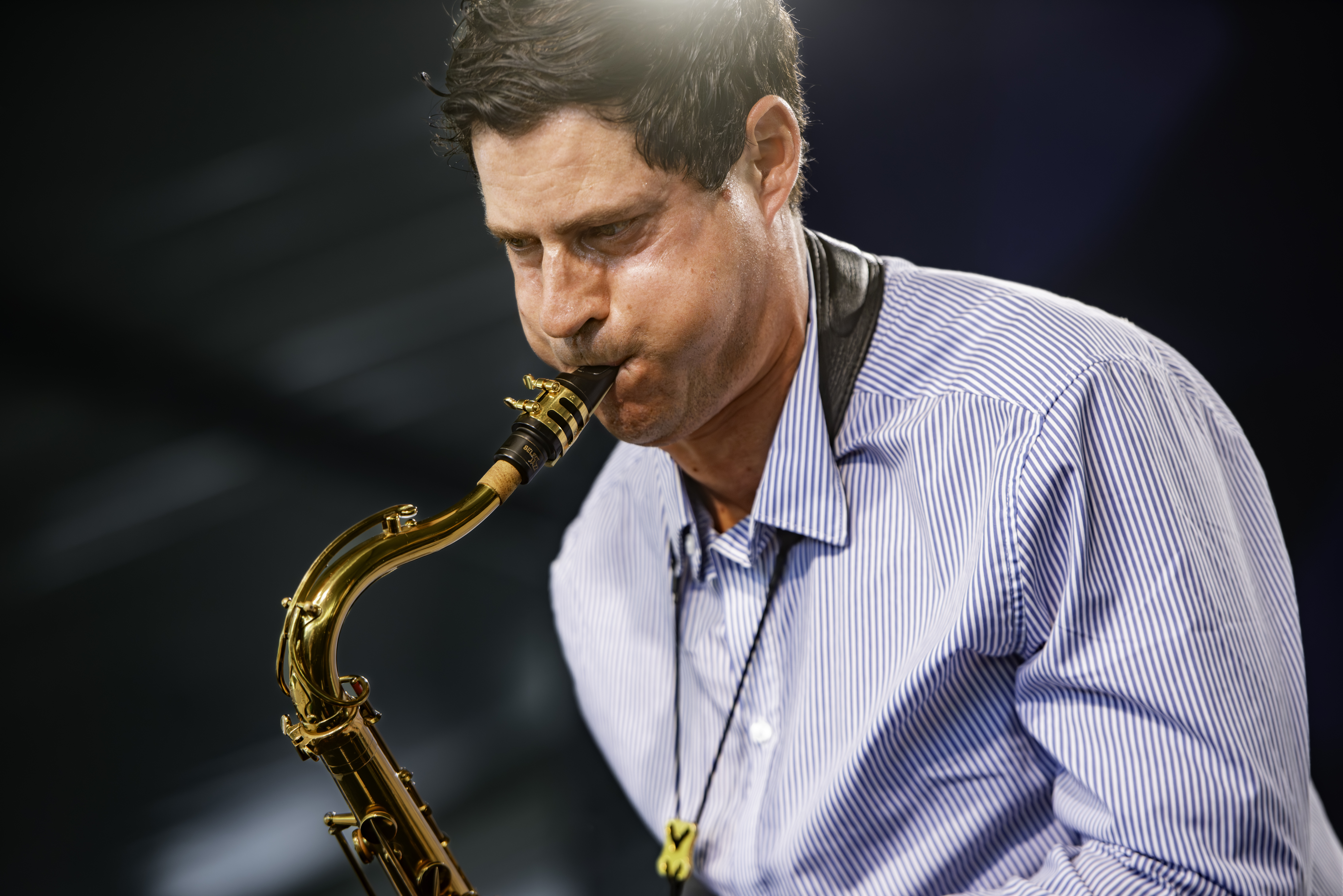 Dominic Lalli with Big Gigantic Does Jazz at the Newport Jazz Festival 2023