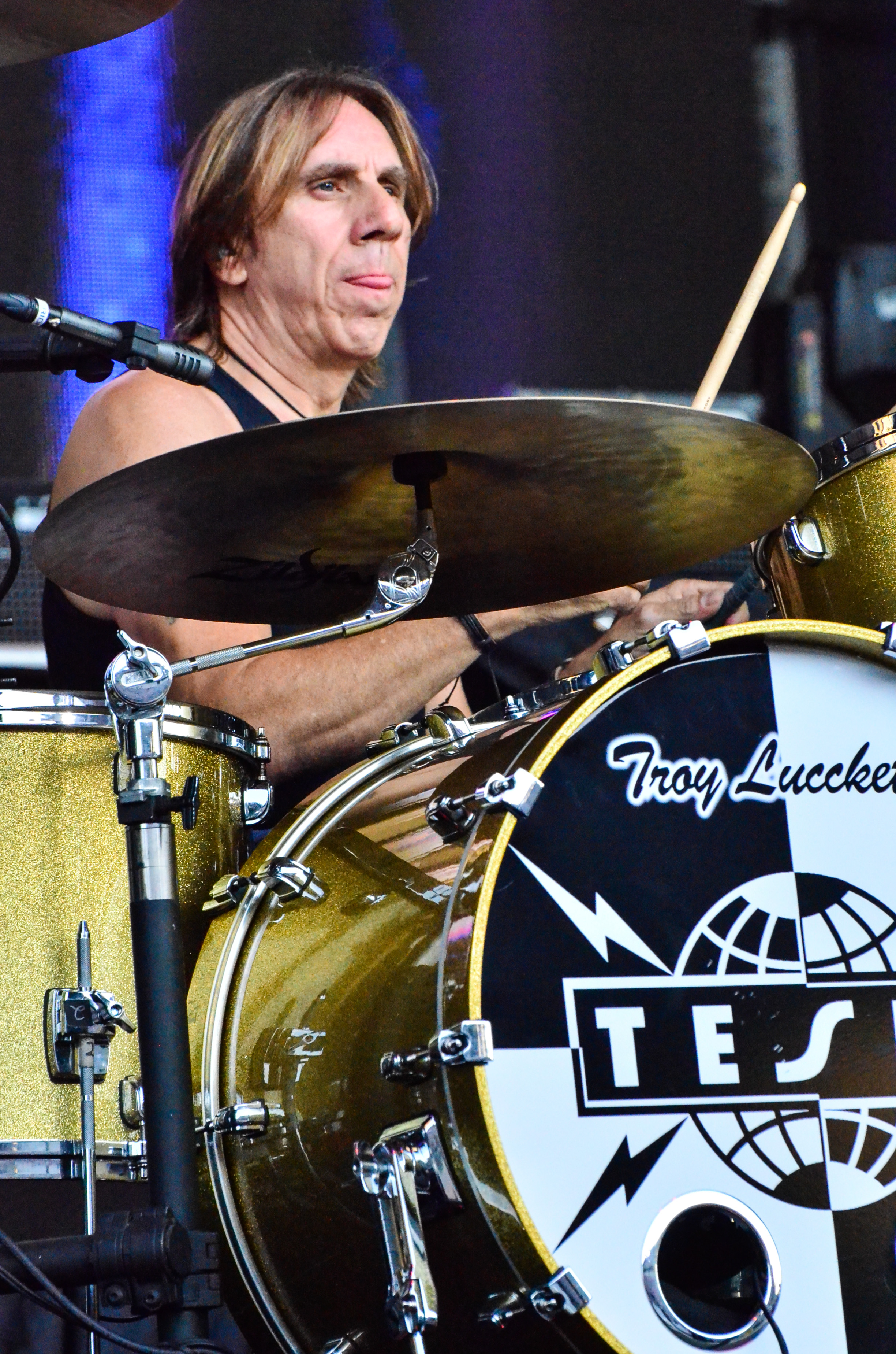 Tesla at Nikon at Jones Beach Theater on 7-23-2015. 