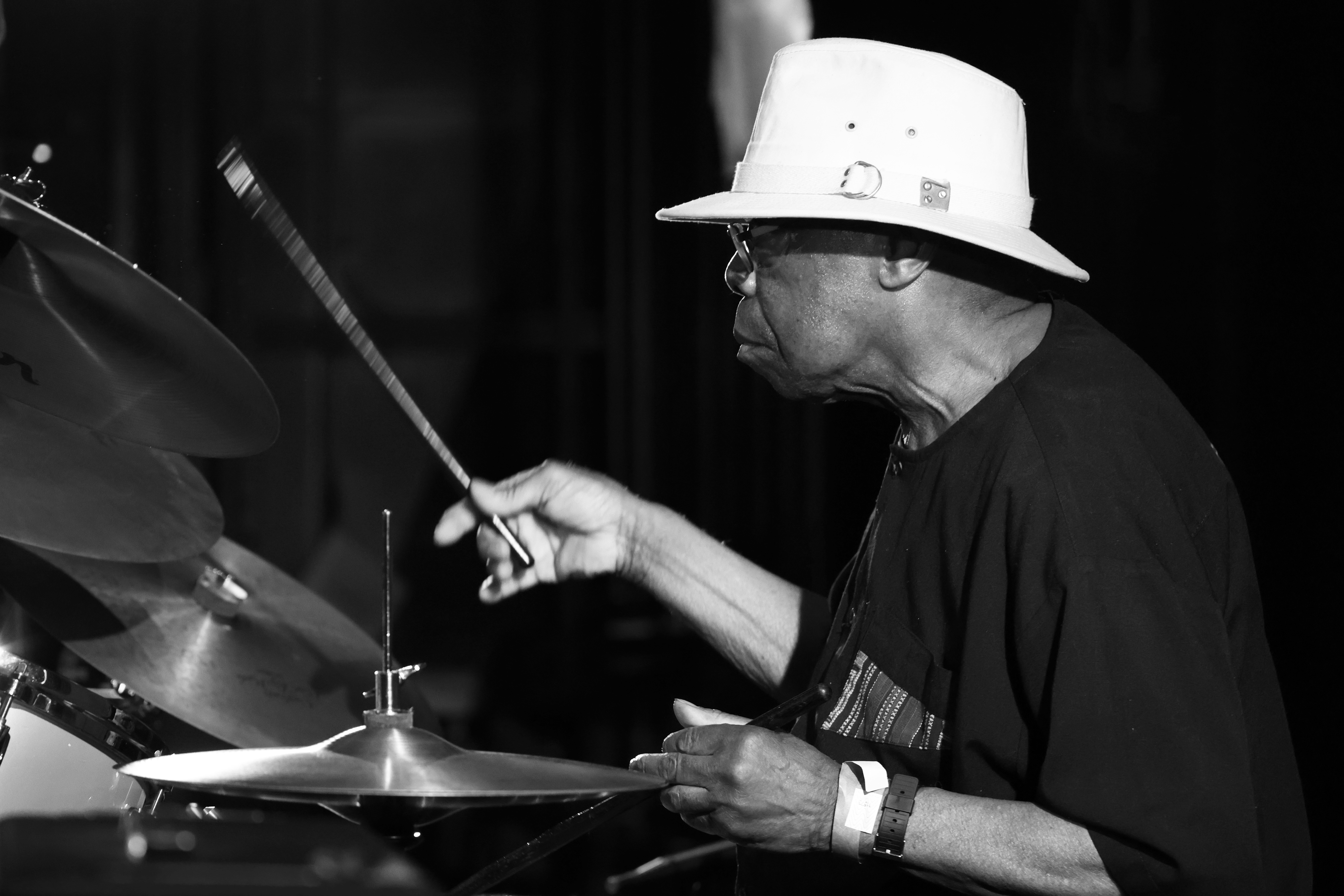Andrew Cyrille — jazz photo by Luciano Rossetti | All About Jazz