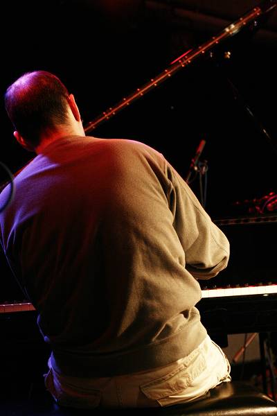 Michel Wintsch with "Liquid Groovement" at the Sud Des Alpes, Amr, Geneva, Switzerland, 2005