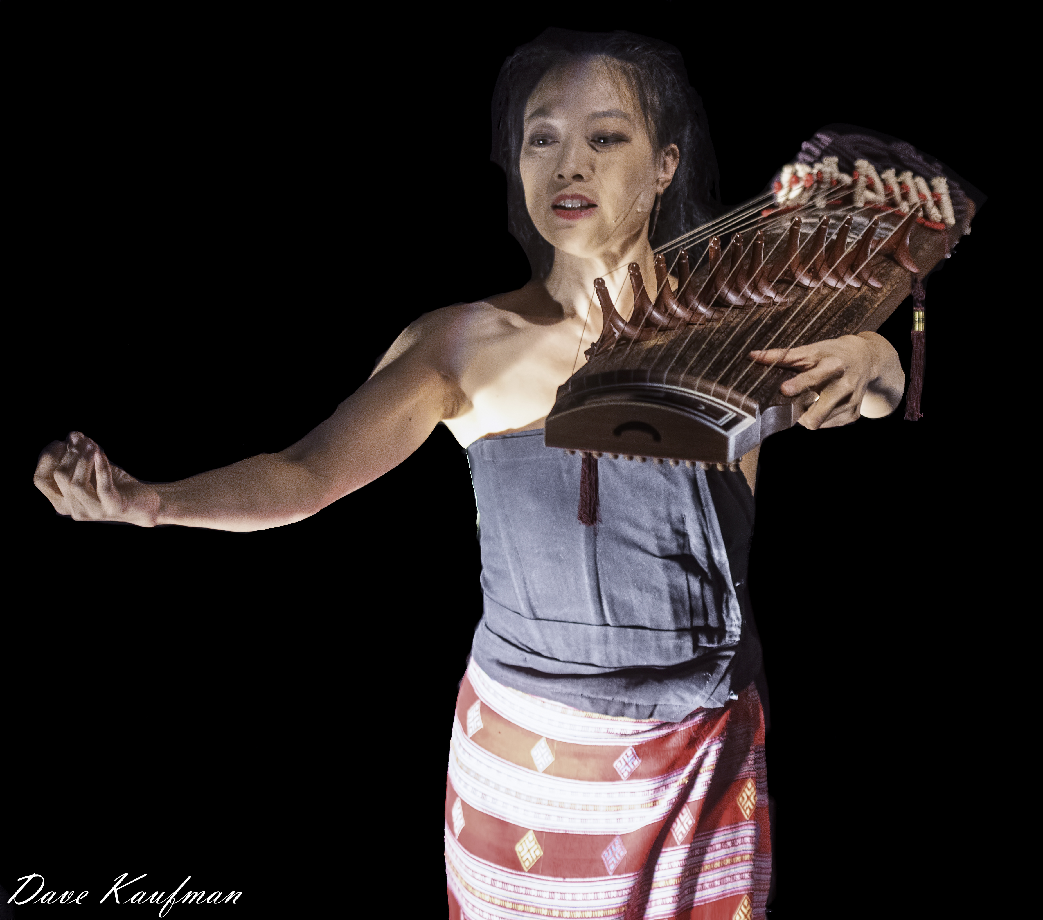 Jen Shyu performing Nine Doors at the Guelph Jazz Festival 2019