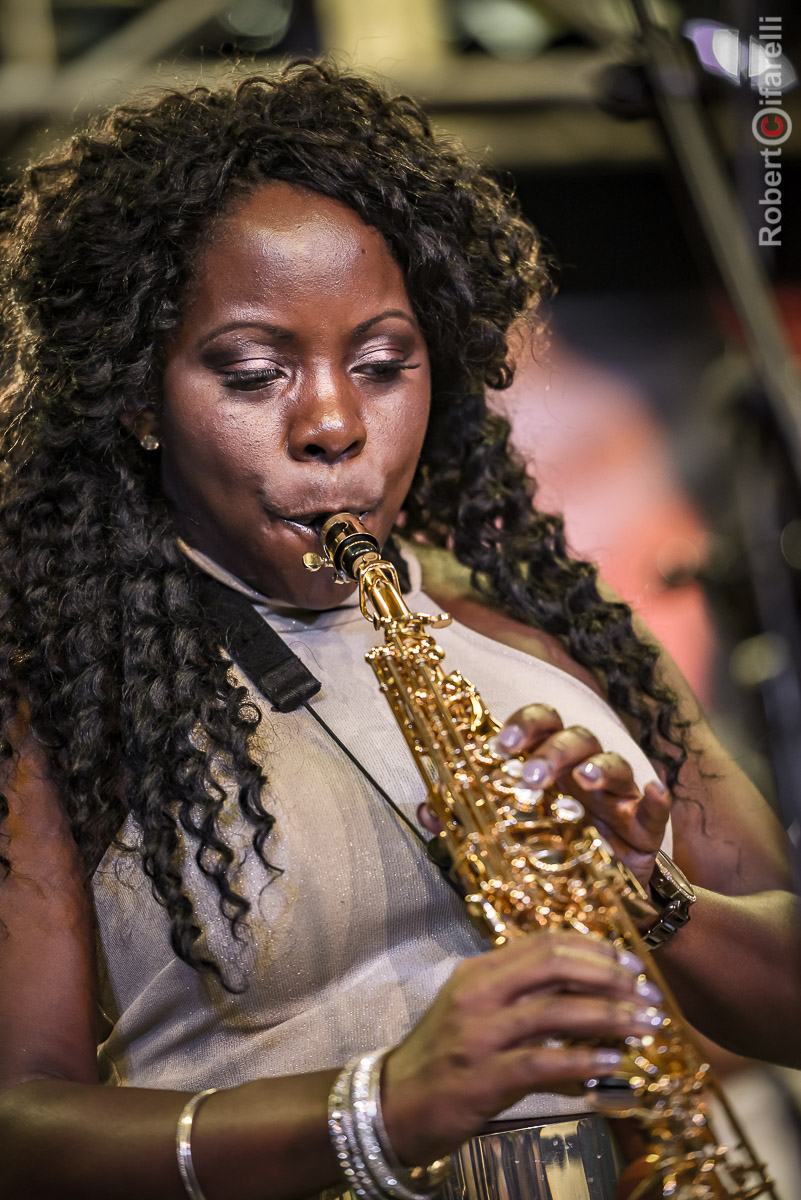 Tia Fuller - 60th Monterey Jazz Festival, 2017