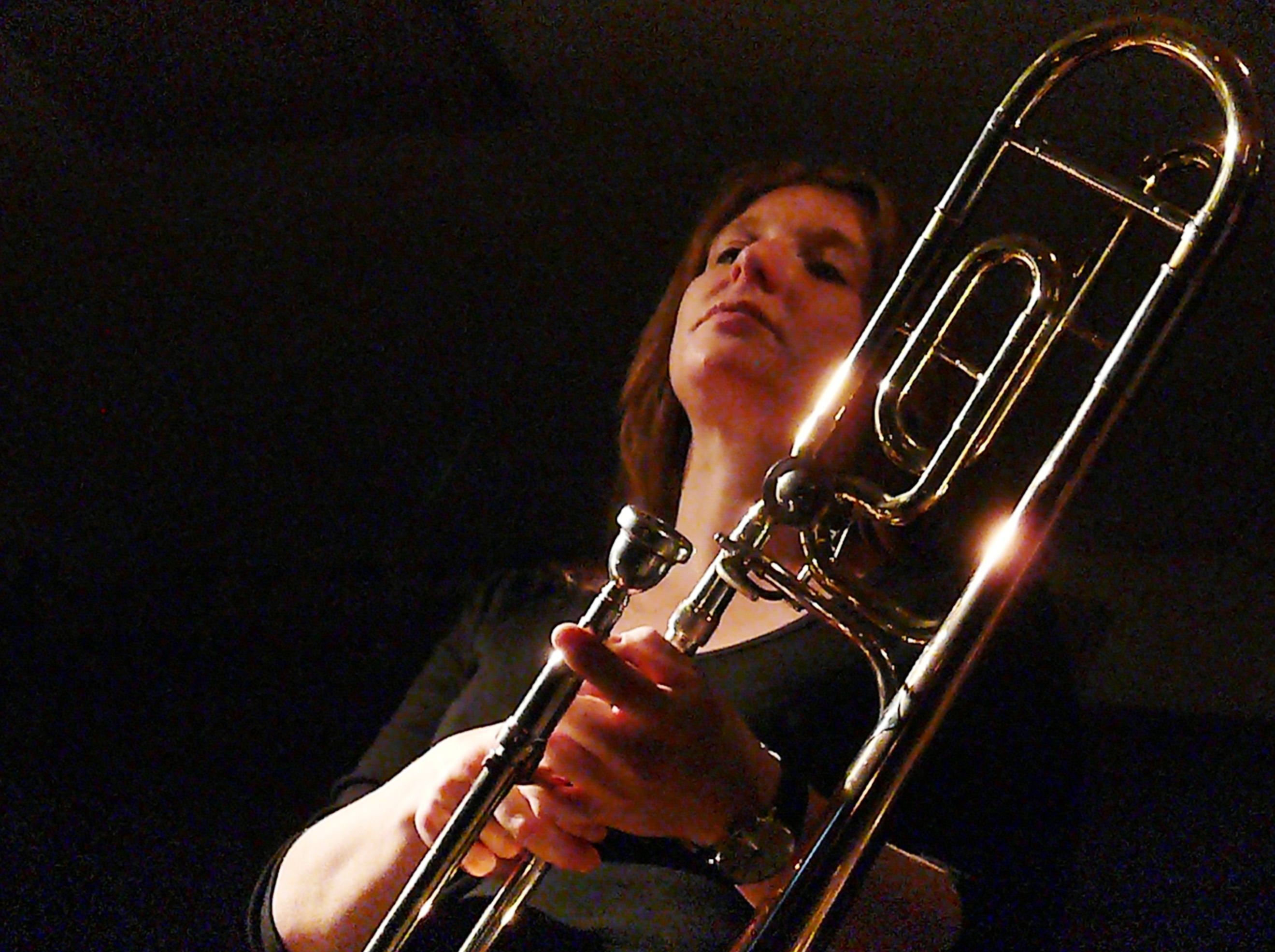 Gail Brand at Cafe Oto, London in August 2012