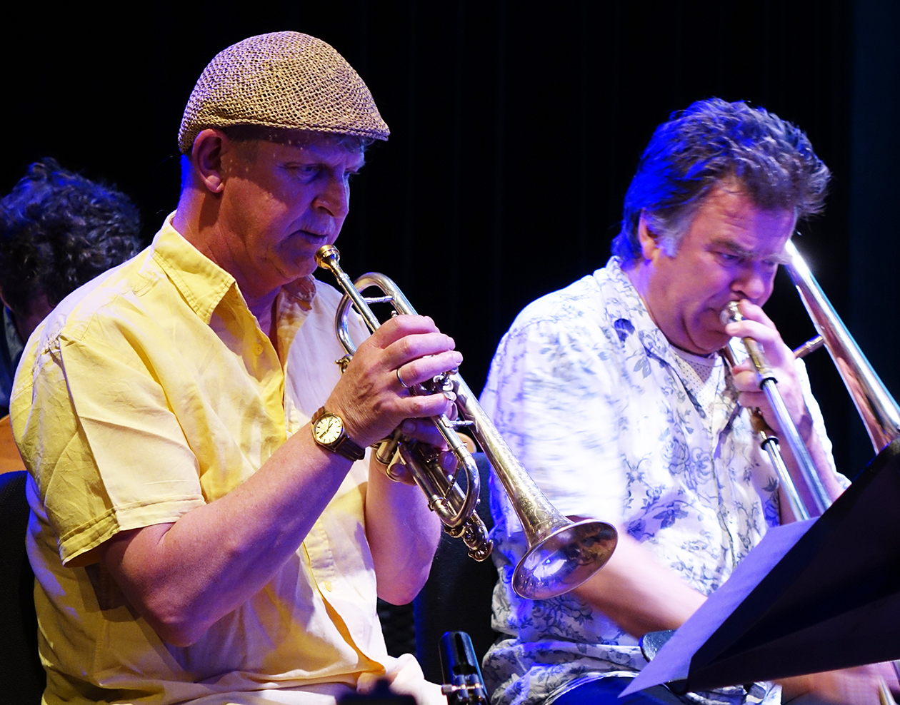 Eric Boeren and Wolter Wierbos at Doek Festival 2015