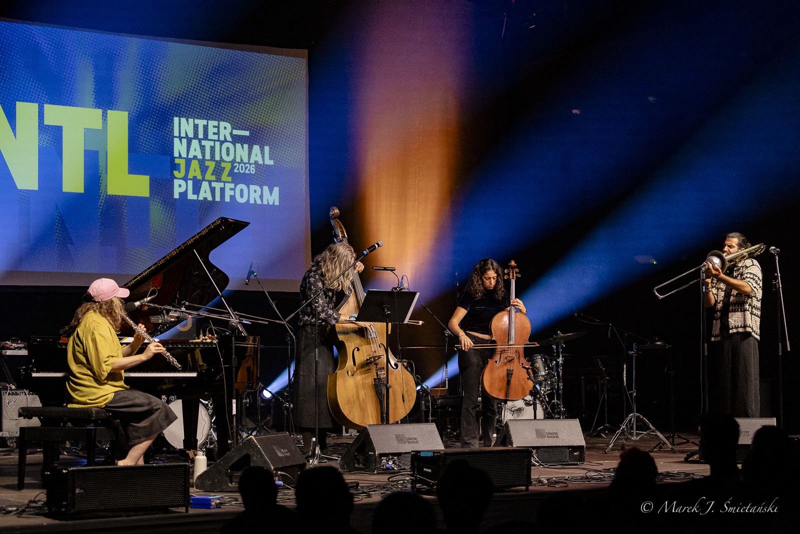 Quatuor Demi-Lune — jazz photo by Marek J. Śmietański | All About Jazz