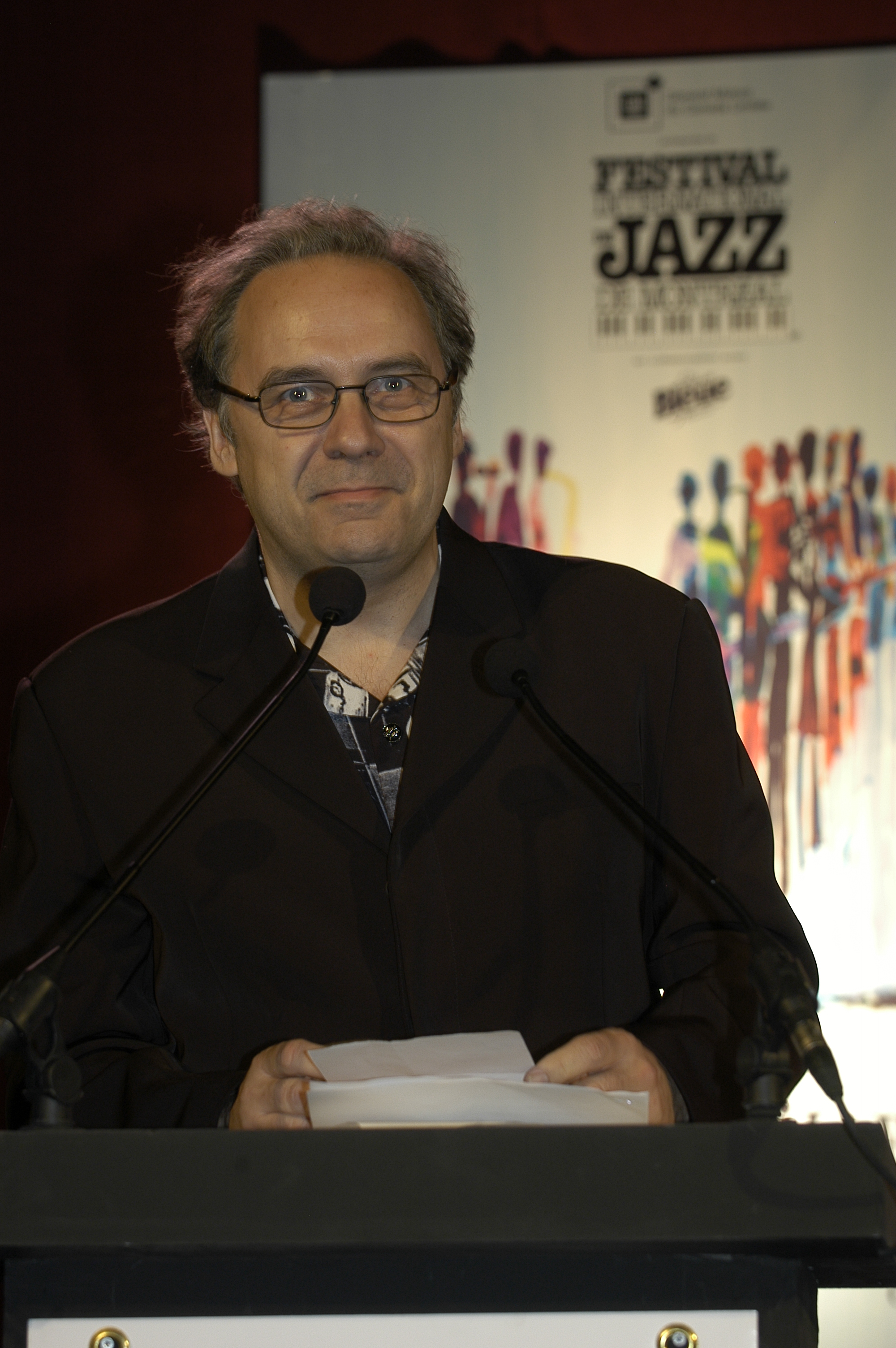 André Ménard, Artistic Director, Festival International de Jazz de Montréal