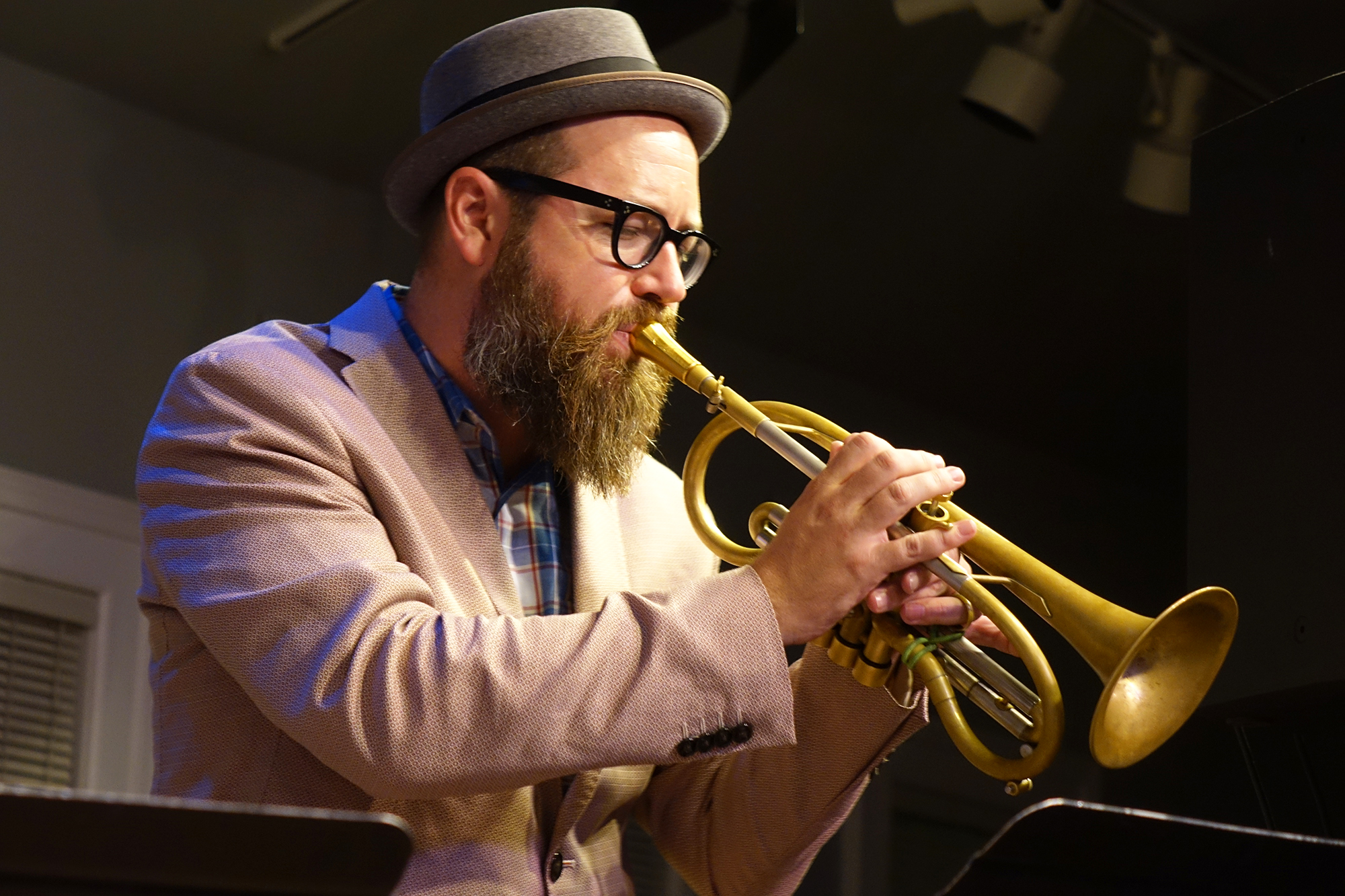 Kirk Knuffke at Edgefest 2017