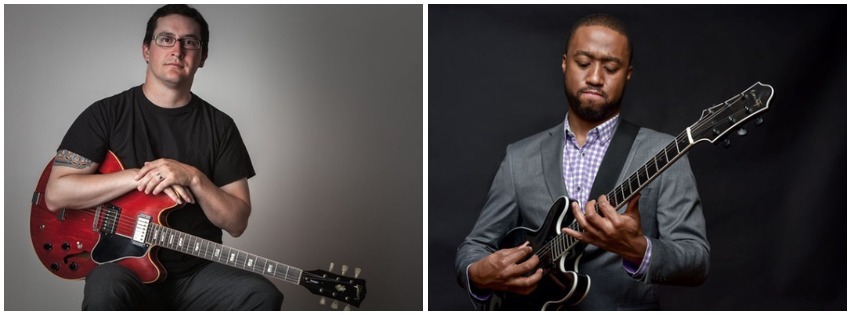 Dan Bruce and Dan WIlson — jazz photo by Daniel Peck | All About Jazz