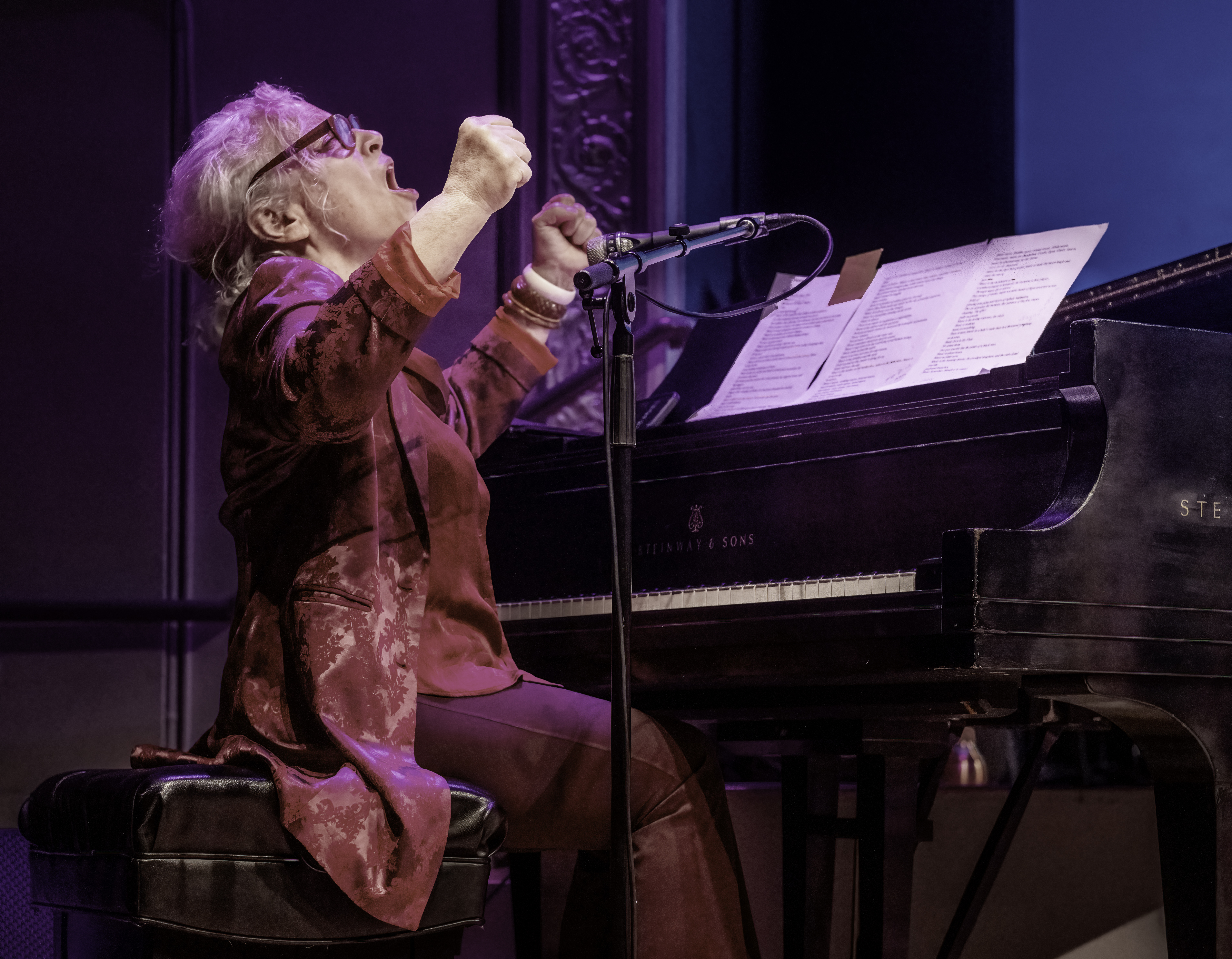 Lisa Sokolov Celebrating William Parker at the Vision Festival 2024