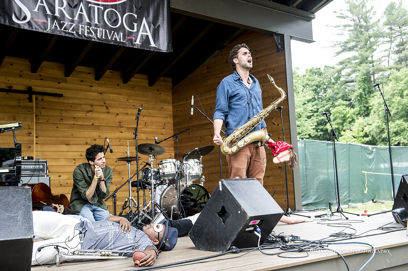 Sammiy Miller and the Congregation at the 2018 Freihofer Saratoga Jazz Festival