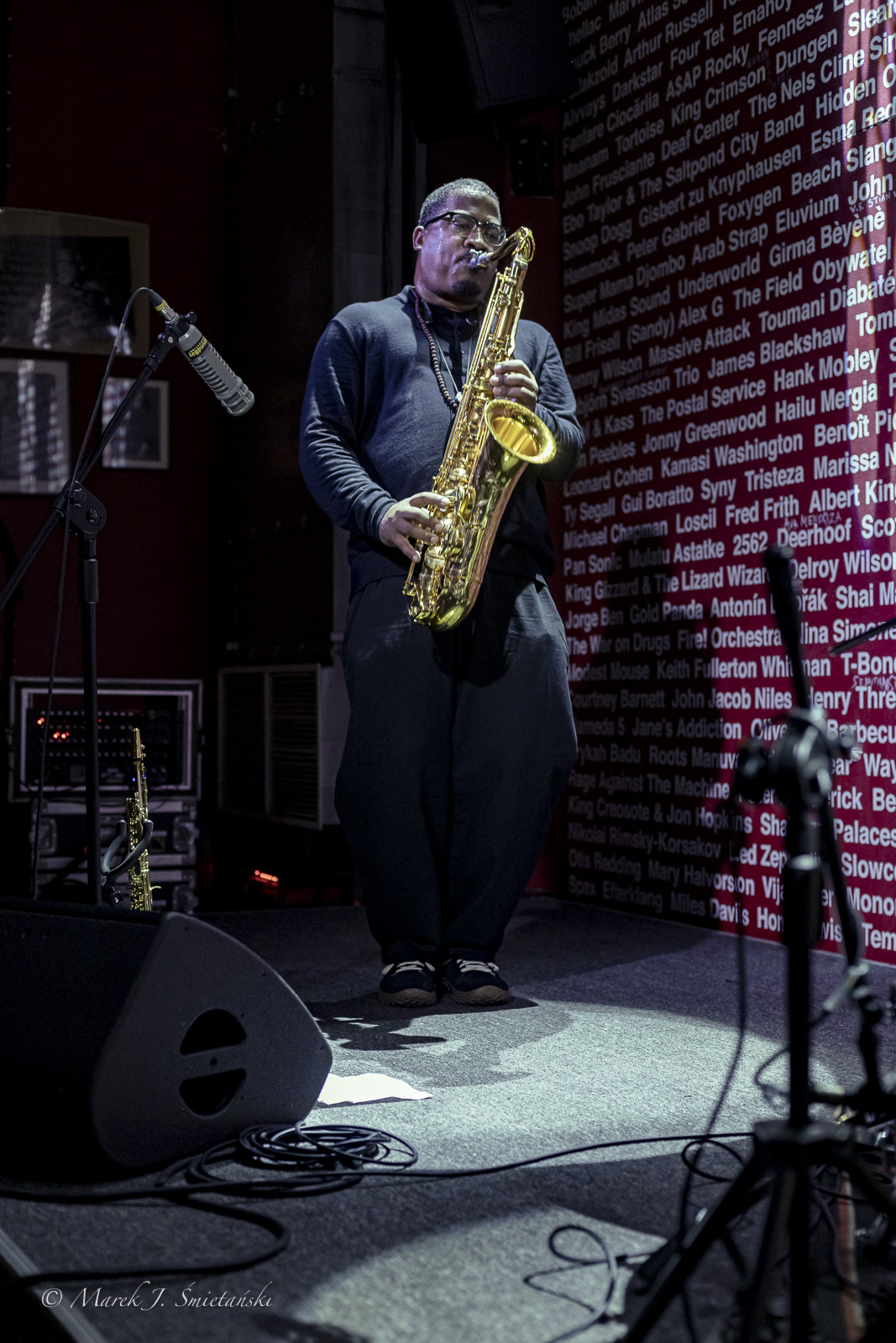 James Brandon Lewis — jazz photo by Marek J. Śmietański | All About Jazz