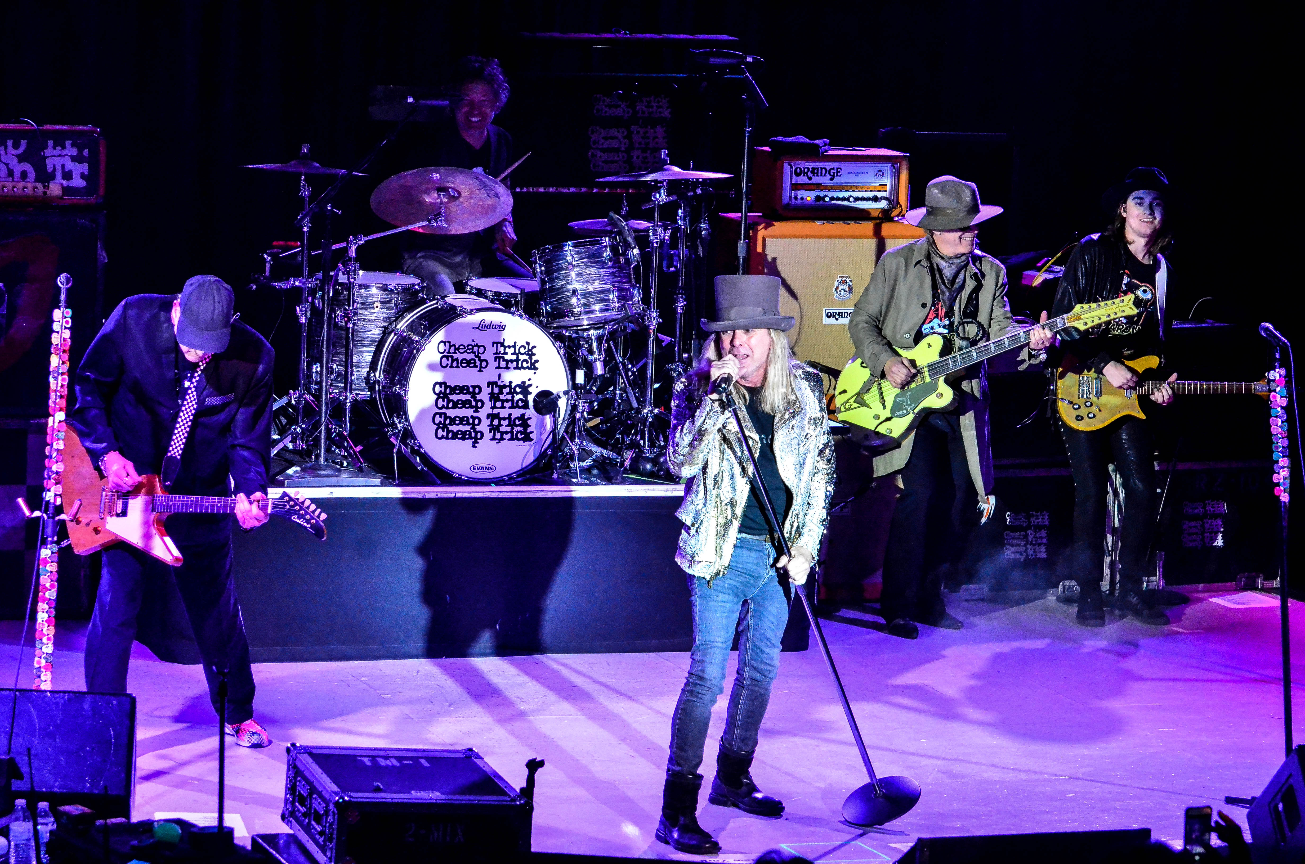Cheap Trick and Aaron Lee Tasjan at NYCB at Westbury. 