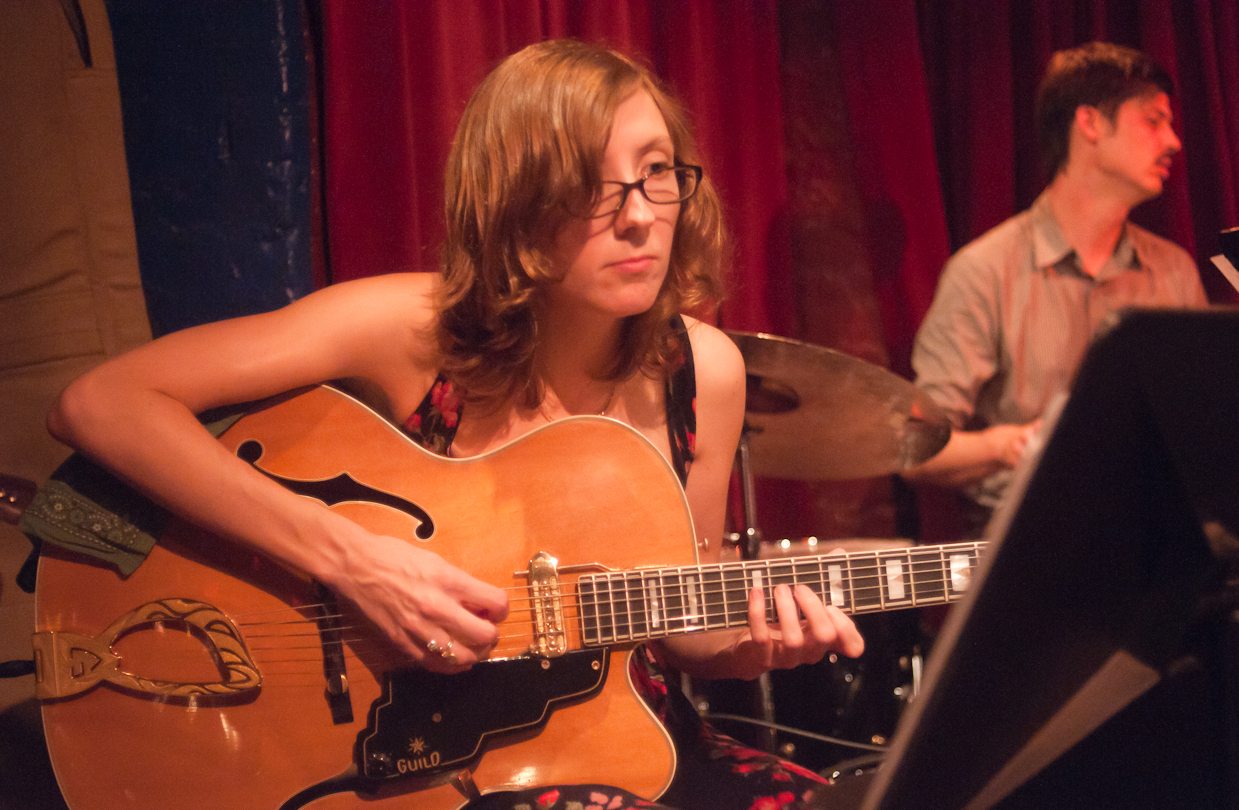 Mary Halvorson and Ches Smith with Quintet at Cornelia Street Cafe