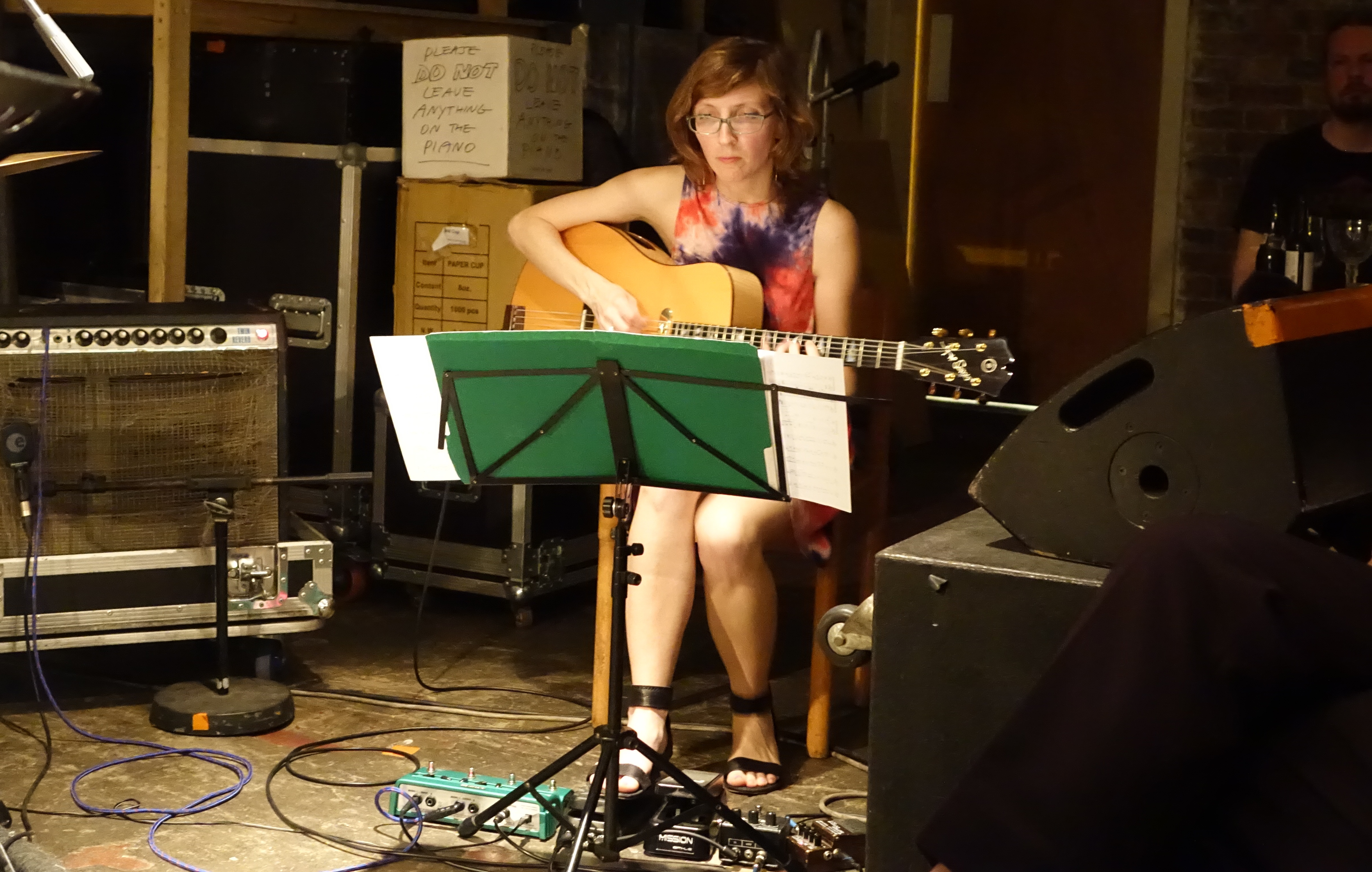 Mary Halvorson at Cafe Oto, London in May 2018