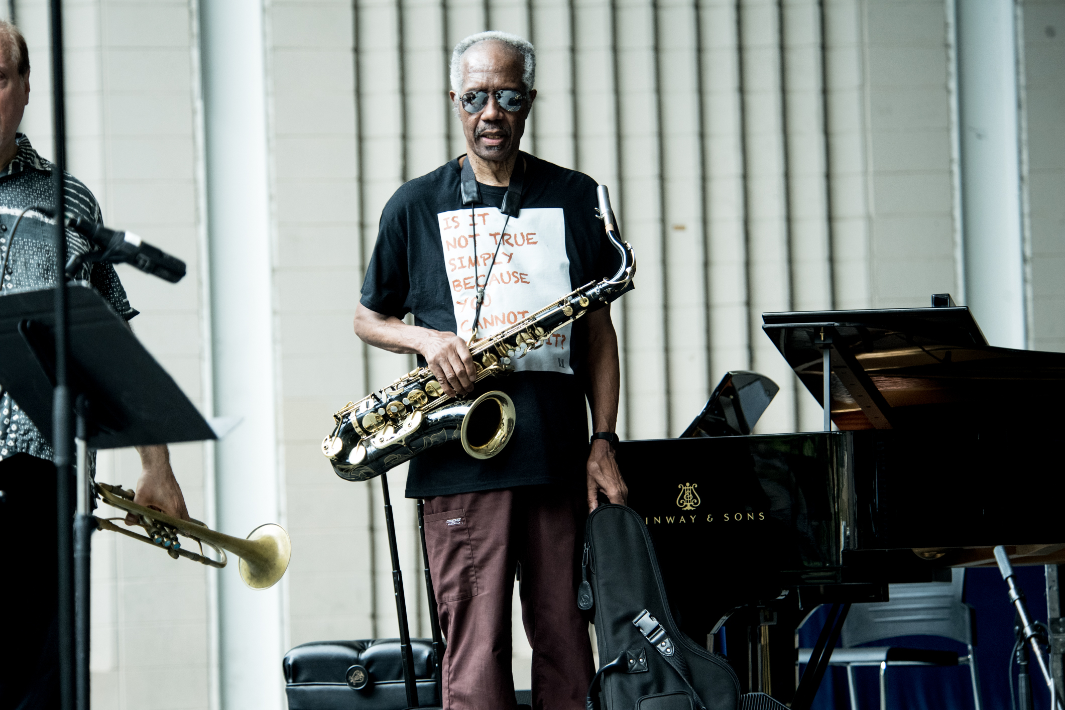 Billy Harper at the 2023 Charlie Parker Jazz Festival