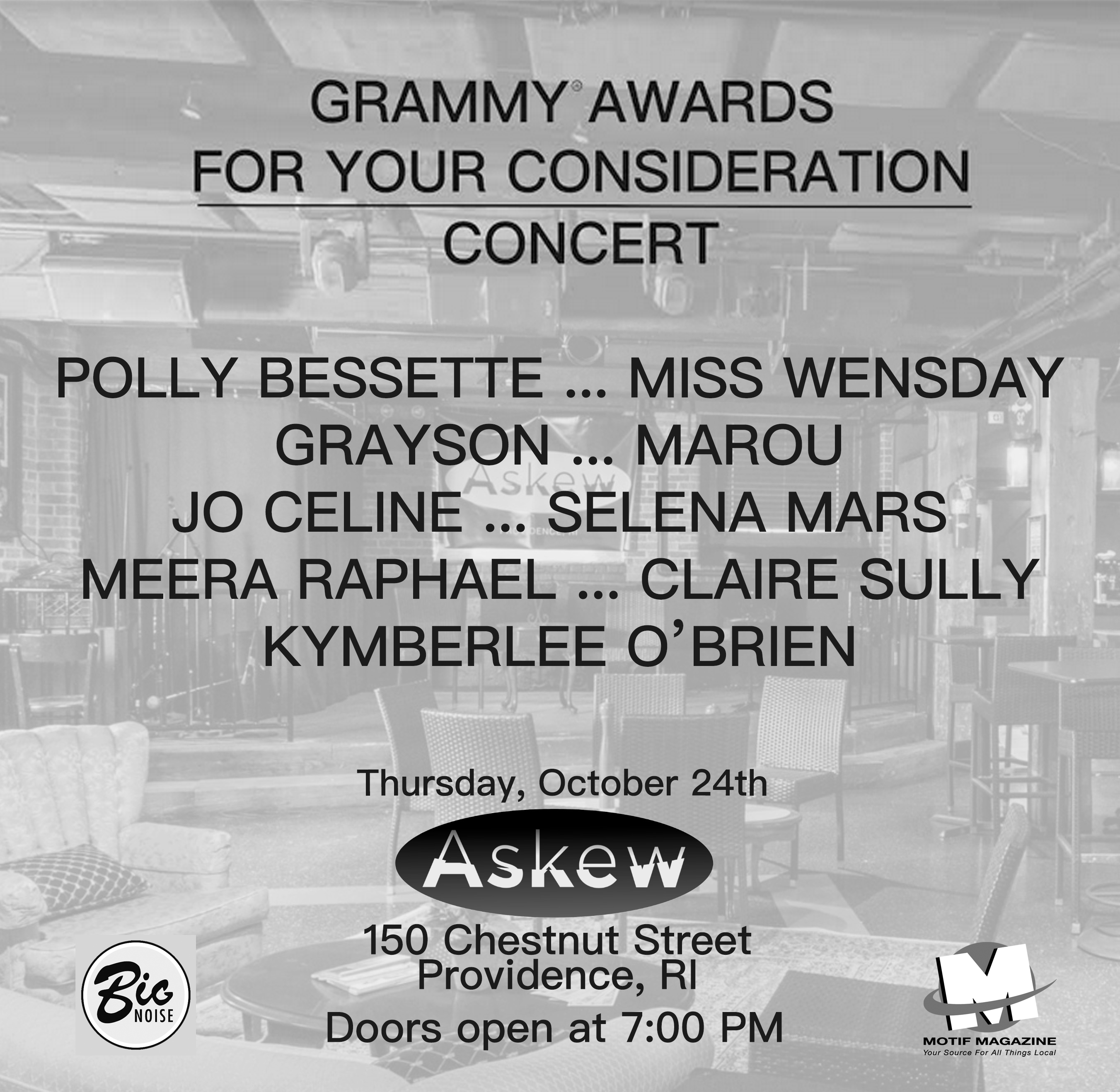 Grammy Awards for your consideration concert