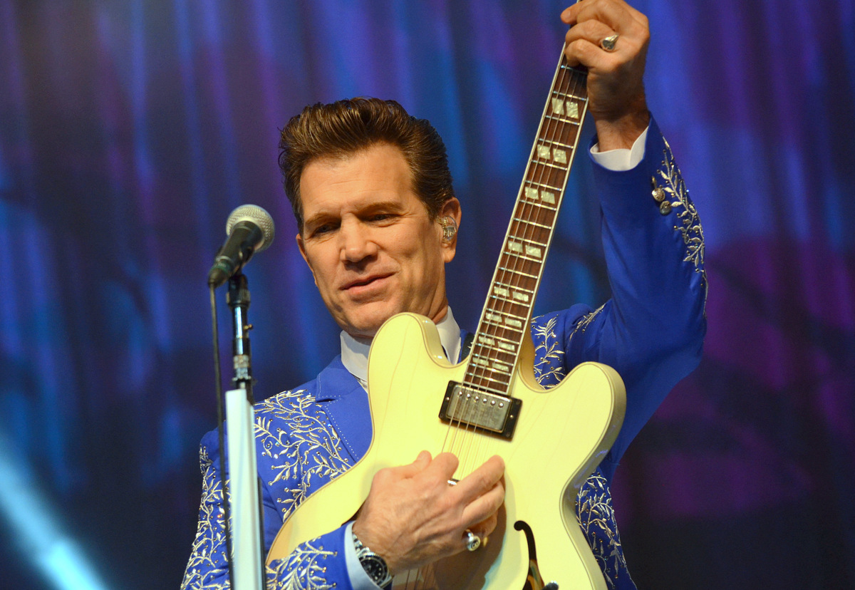 Chris Isaak Performs at the Nycb Theatre at Westbury on 9-7-14.