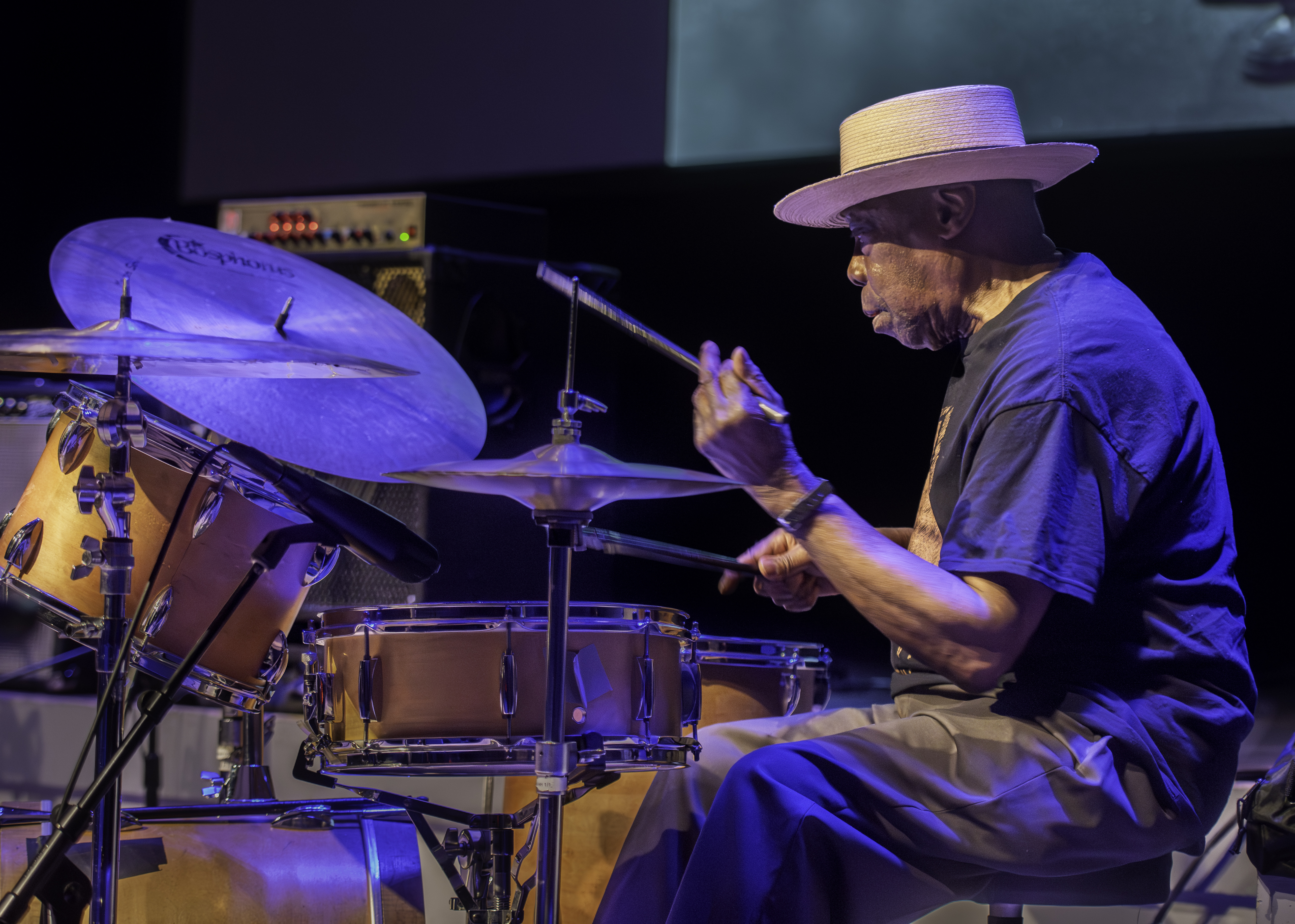 the Edward "Kidd" Jordan Memorial Concert at Roulette in Brooklyn