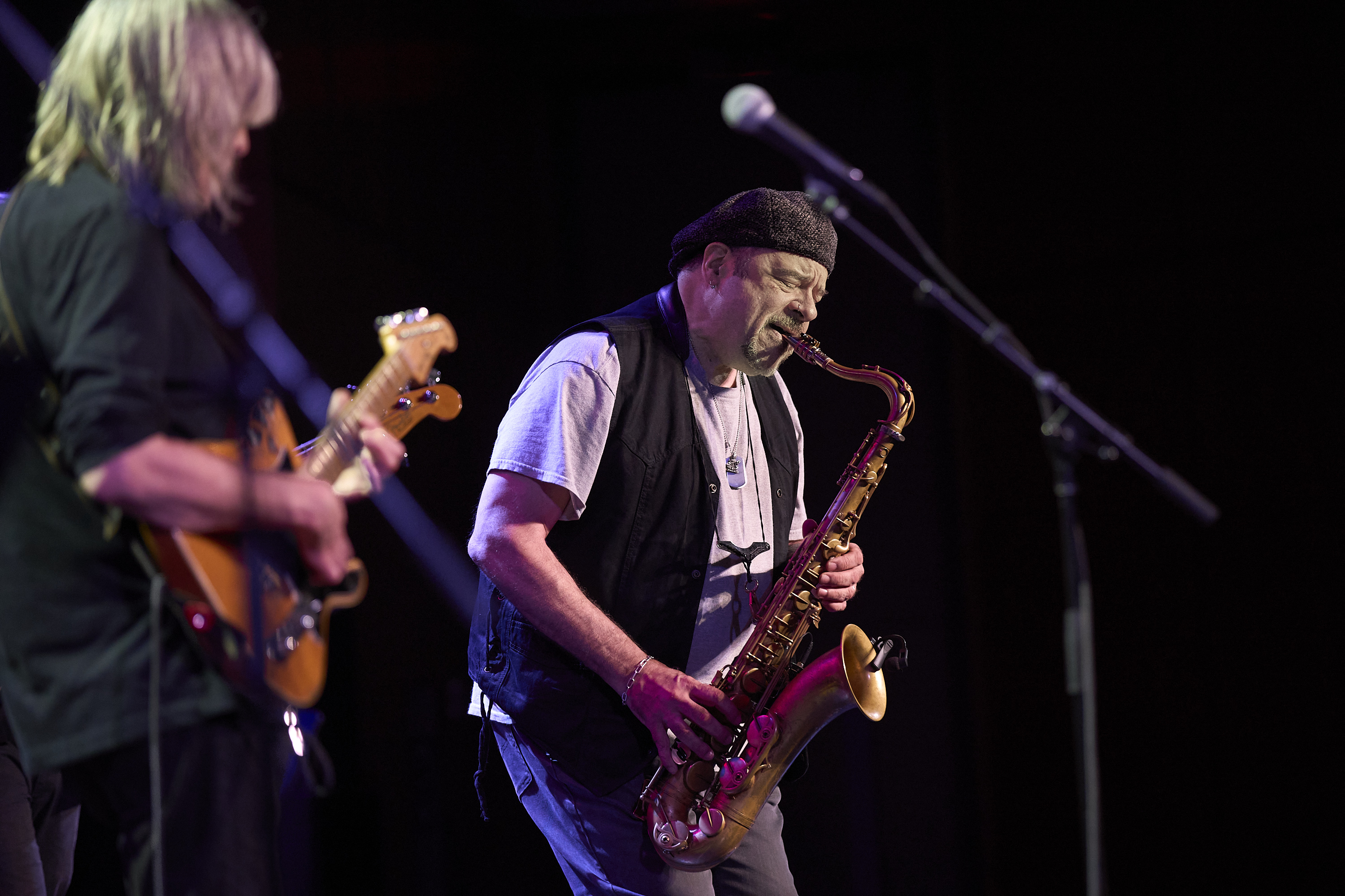 Bob Francescini at the 2025 Rochester International Jazz Festival