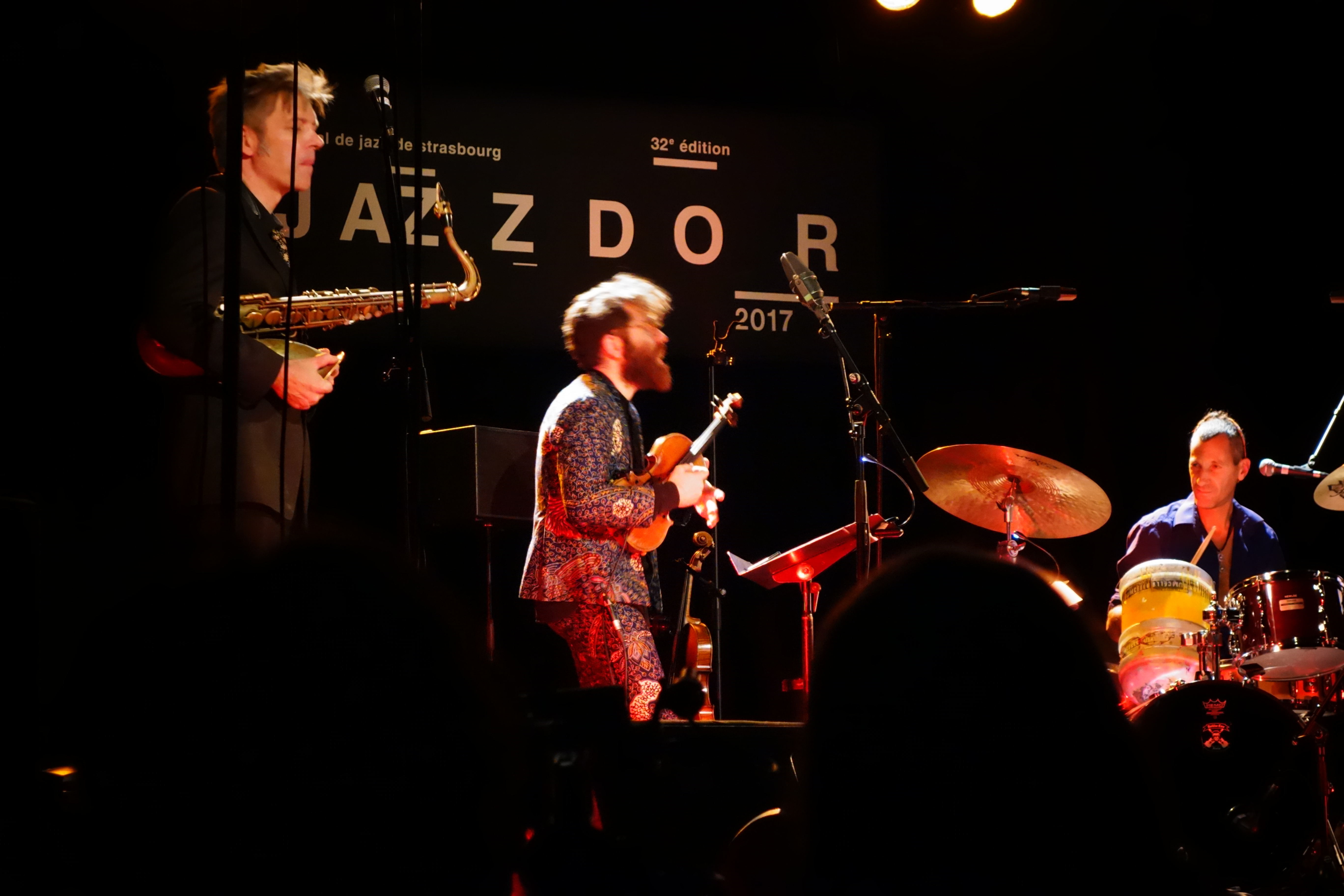 Daniel Erdmann, Theo Ceccaldi - Jazzdor Strasbourg 2017