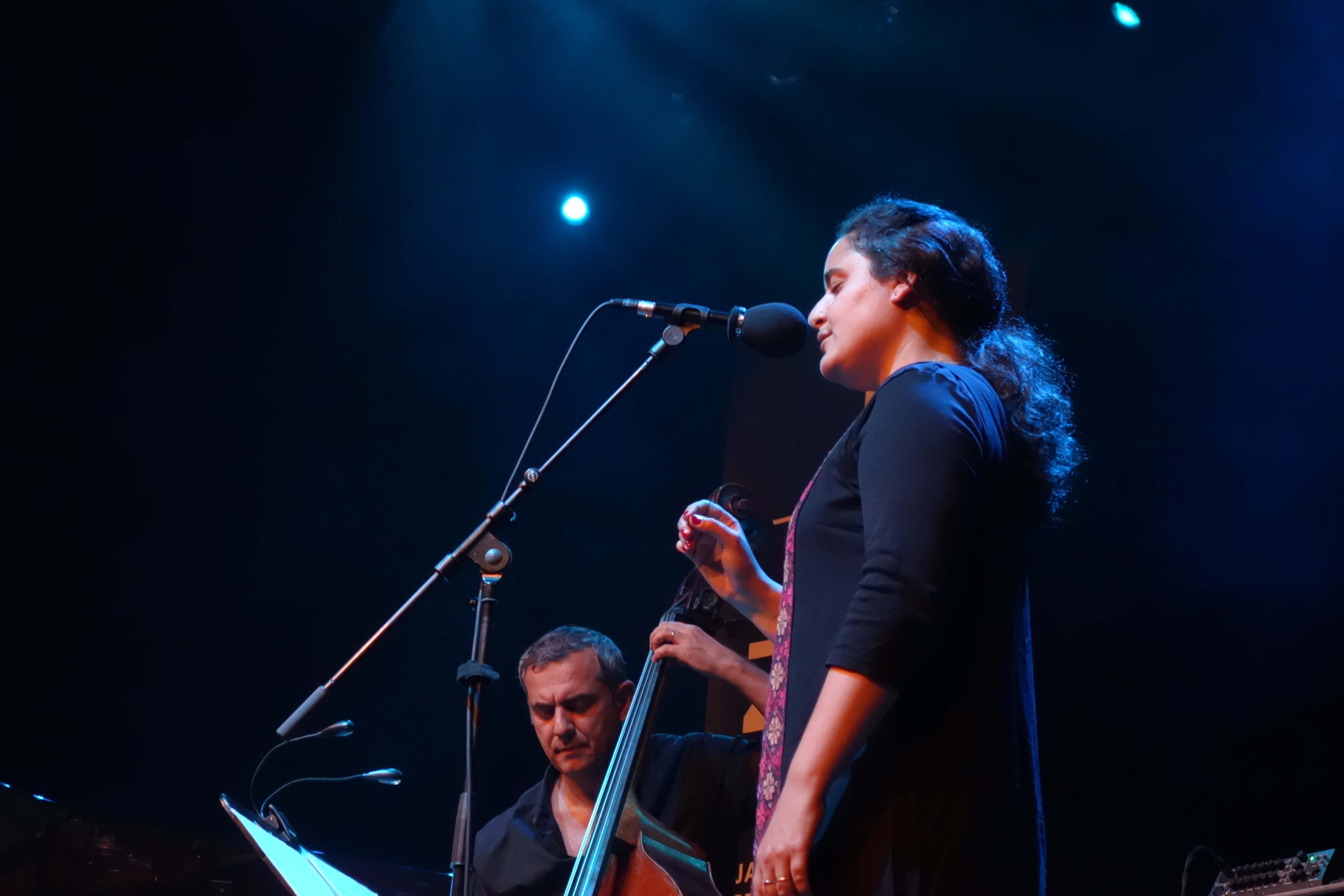 Quest of the Invisible Naissam Jalal, Claude Tchamitchian - Jazzdor Berlin 2019