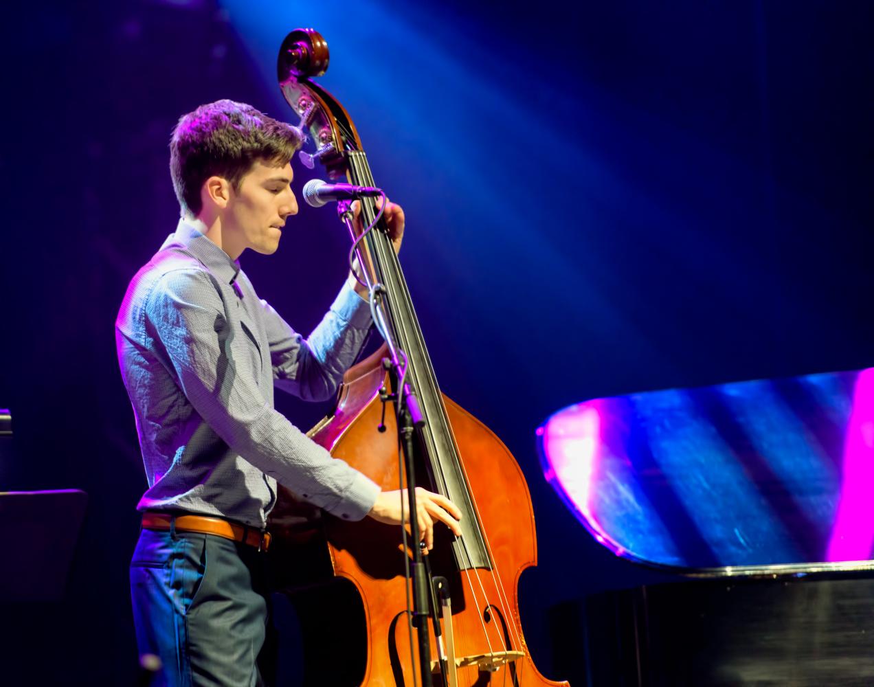 Mathieu Rancourt with the 5 for trio at The Montreal International Jazz Festival 2016