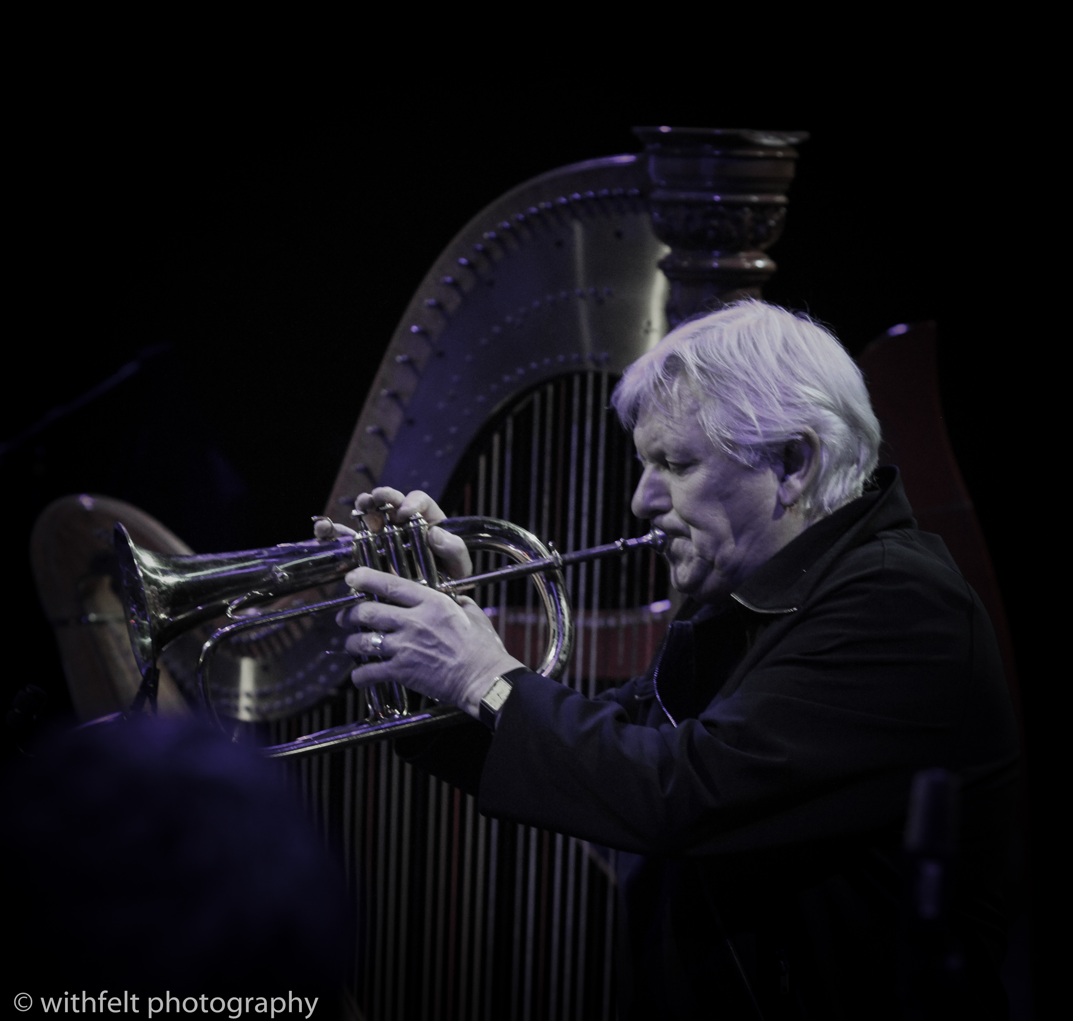 The Mind Behind  --- Palle Mikkeborg 75 with Marilyn Mazur,perc. Mike Sheridan, electronic/cristel. Helen Davies, harp. Copenhagen Boys Choir. The Royal Choir and DR Big Band