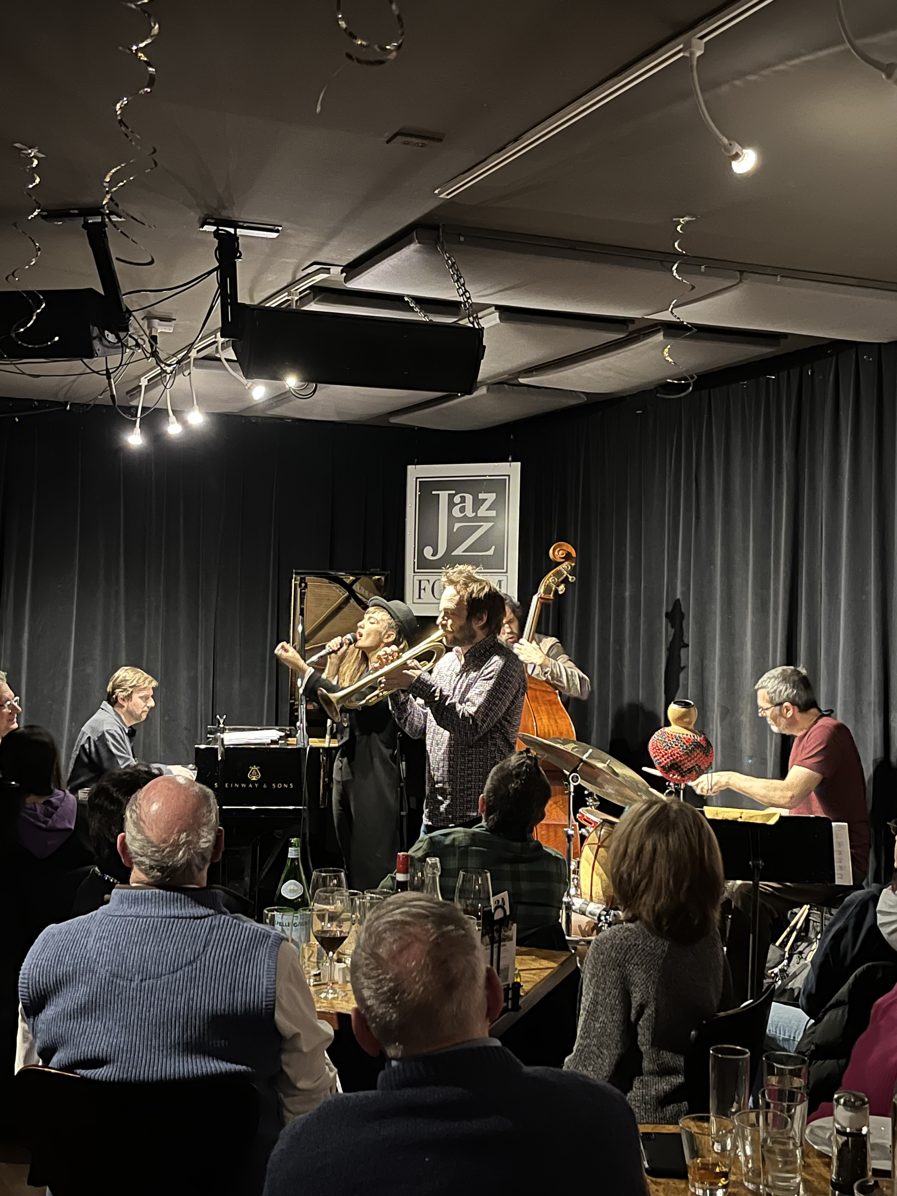 Jazz Forum audience for Camille Bertault Quintet