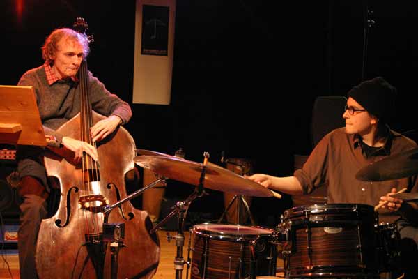 Peter Frei and Dominic Egli with "Jean-Paul Brodbeck Trio" at Amr, Sud Des Alpes, Geneva, Switzerland, 2005