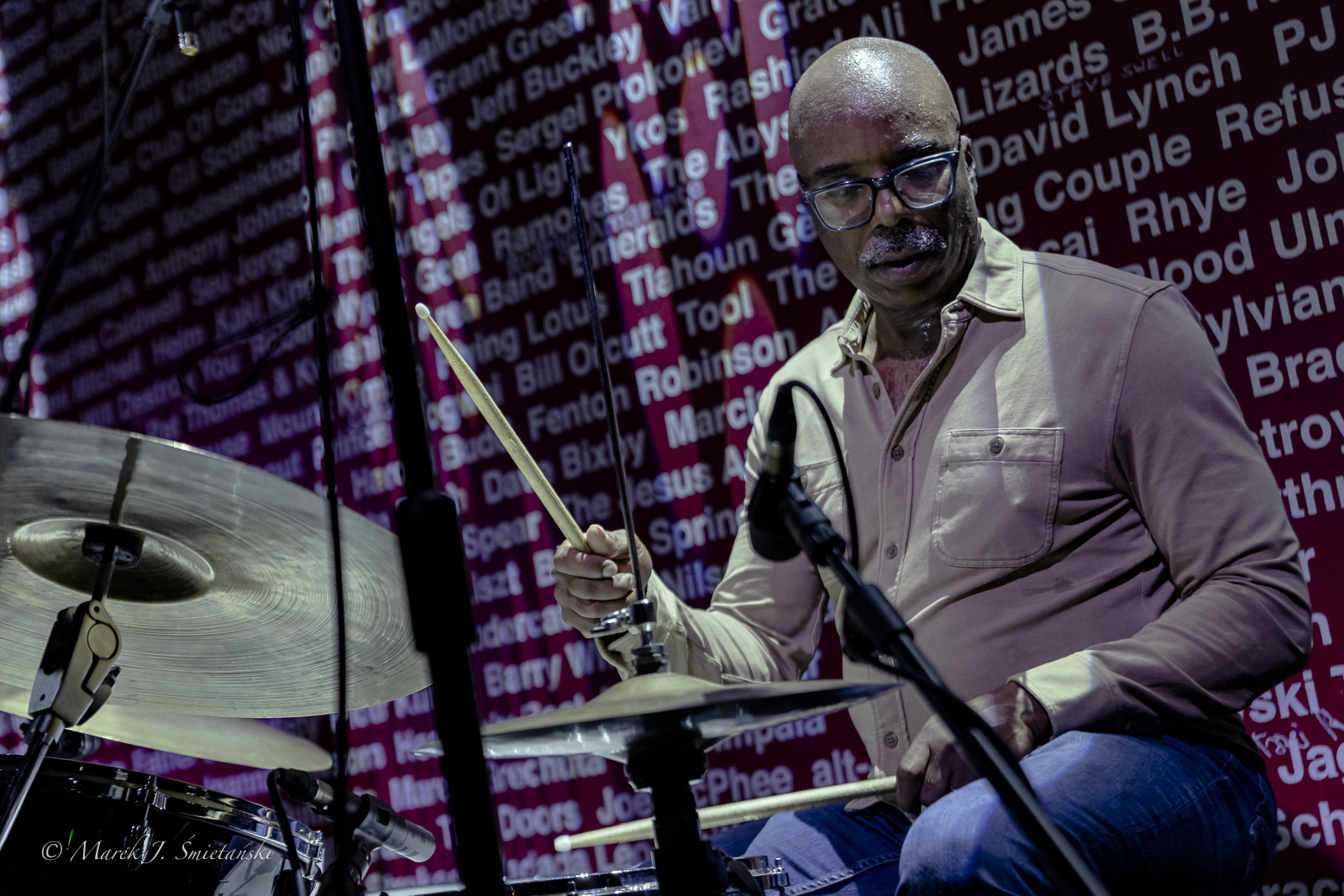 Chad Taylor — jazz photo by Marek J. Śmietański | All About Jazz