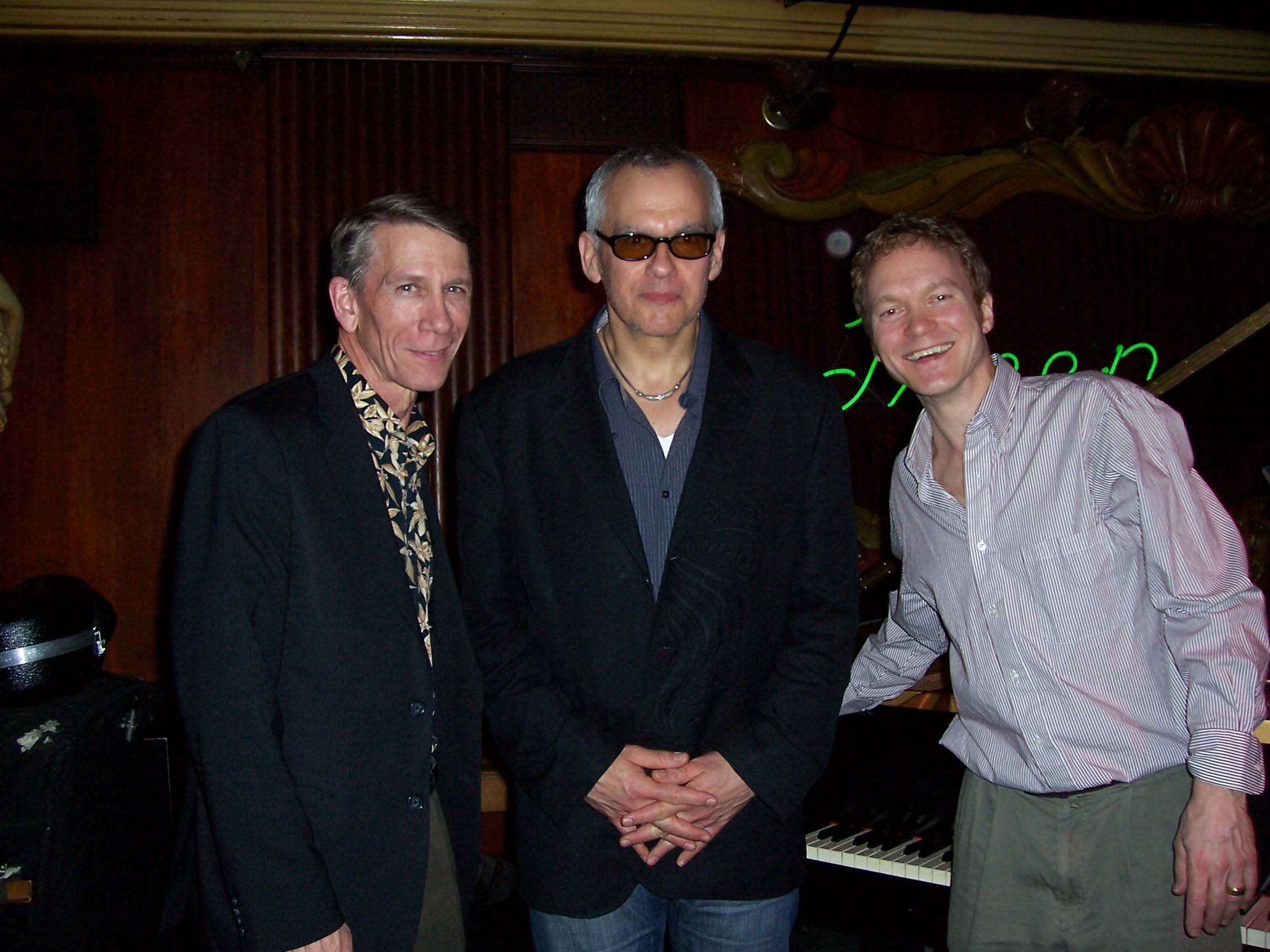 Rick, Laurence and Pat at the Green Mill Chicago