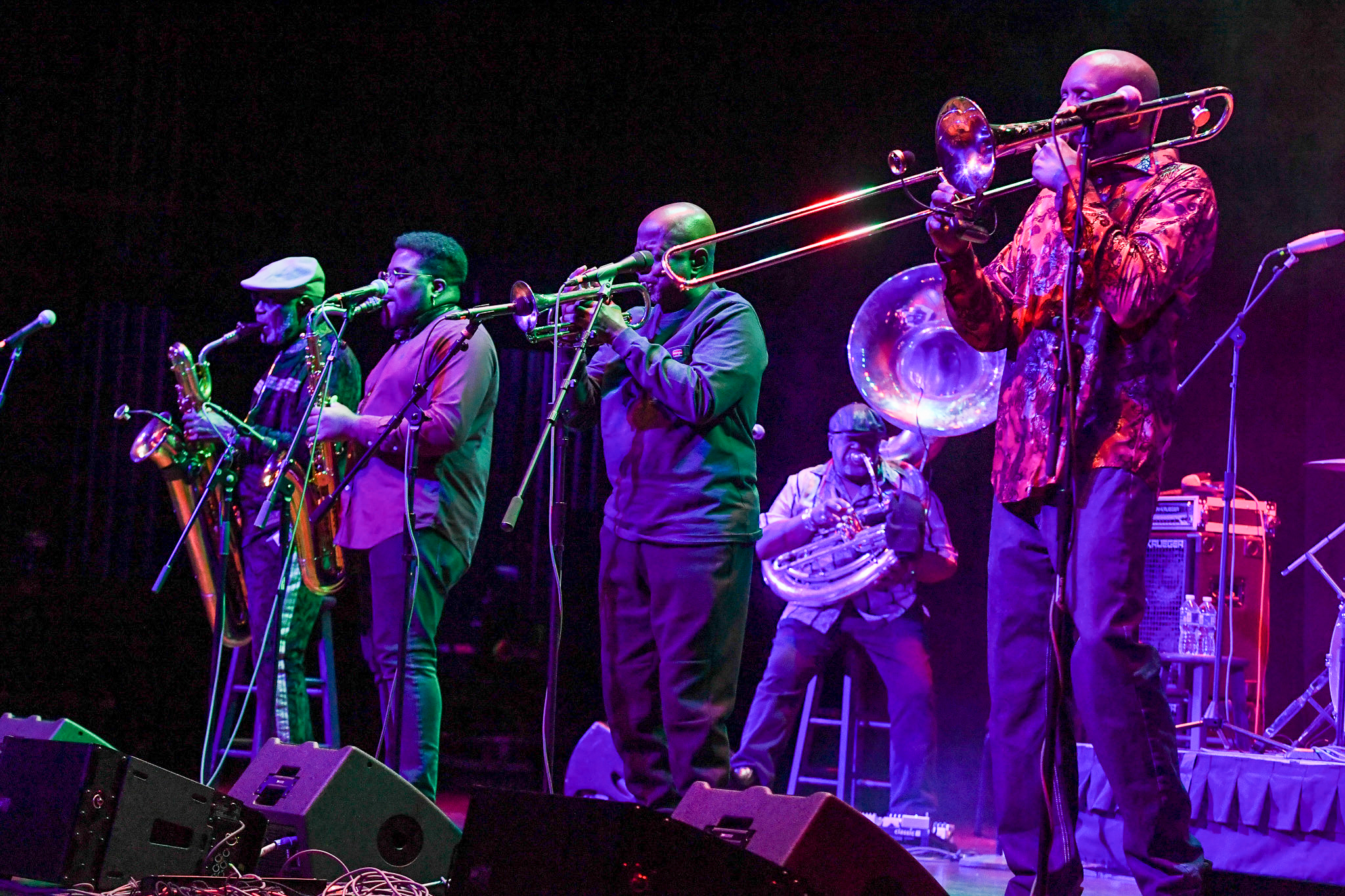 Dirty Dozen Brass Band, CNU/Diamonstein Concert Hall, Newport News VA, Paul Greiner