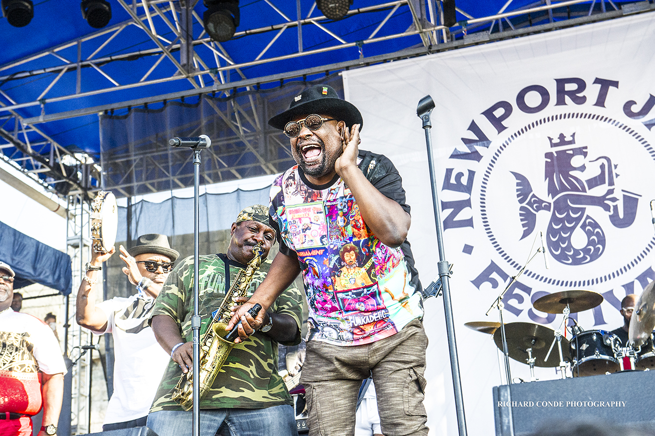 George Clinton and Parliament Funkadelic at the 2018 Newport Jazz Festival