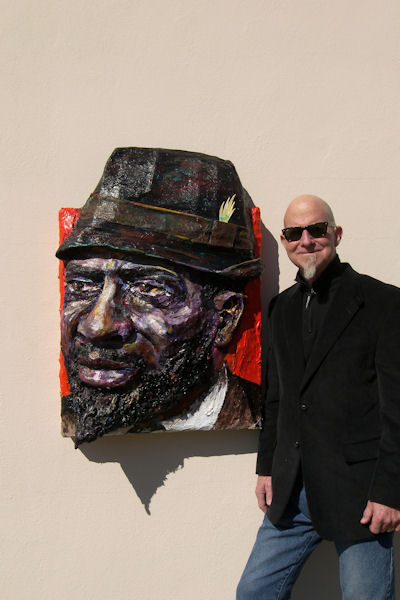 Thelonious Monk and Artist Brett Stuart Wilson