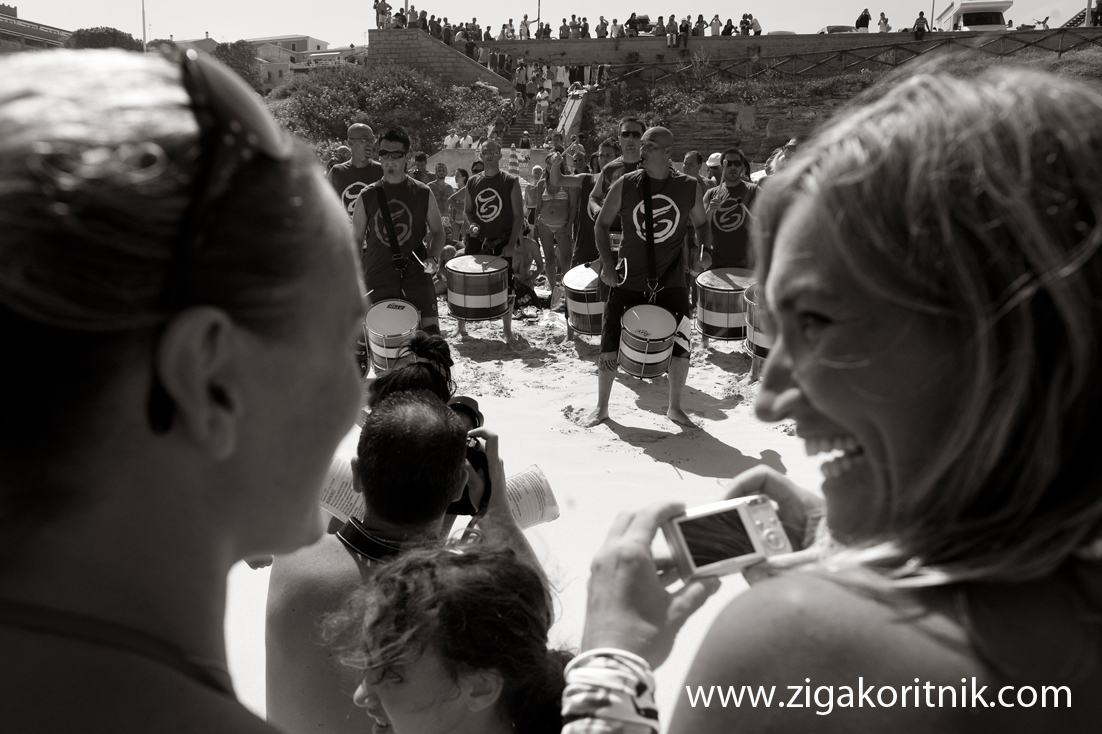 Timbales at the City Beach