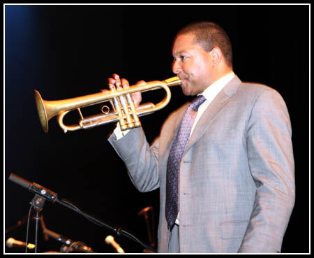 Wynton Marsalis Perform Congo Square with the West African Drum Troupe Odadaa! On June 19, 2007 at the Milwaukee Theater. Pat