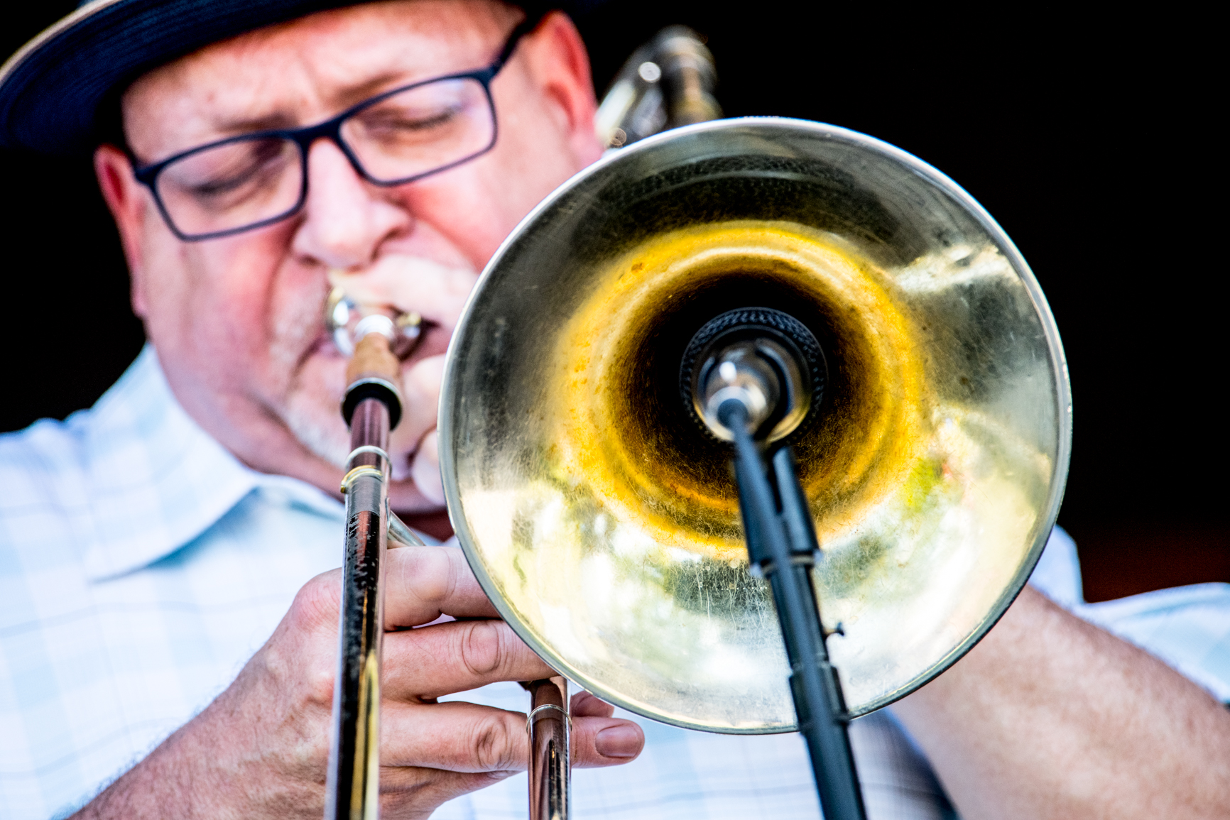  Steve Davis at the 2022 Saratoga Jazz Festival