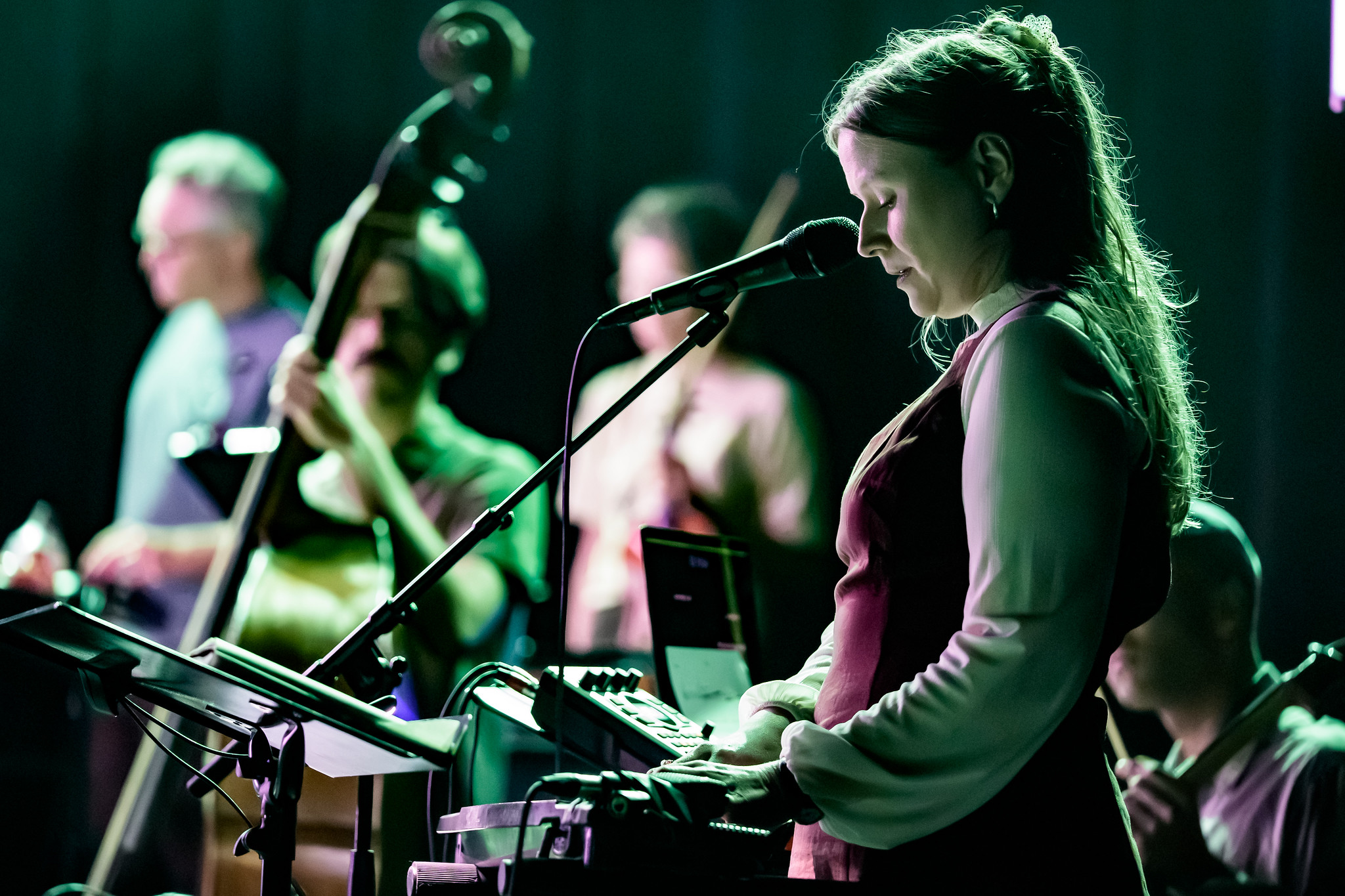 Karoline Wallace with the Trondheim Jazz Orchestra, Moldejazz 2026 — jazz photo by Daniel Mège | All About Jazz