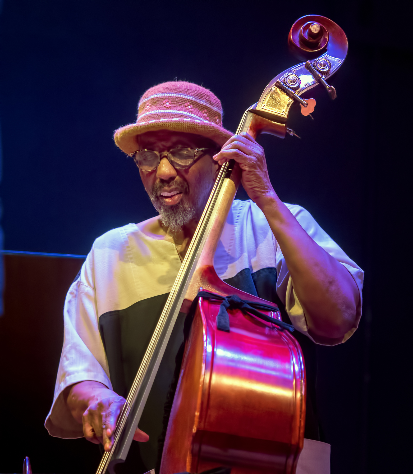 William Parker with the Dave Burrell Quintet At the Vision Festival 2018